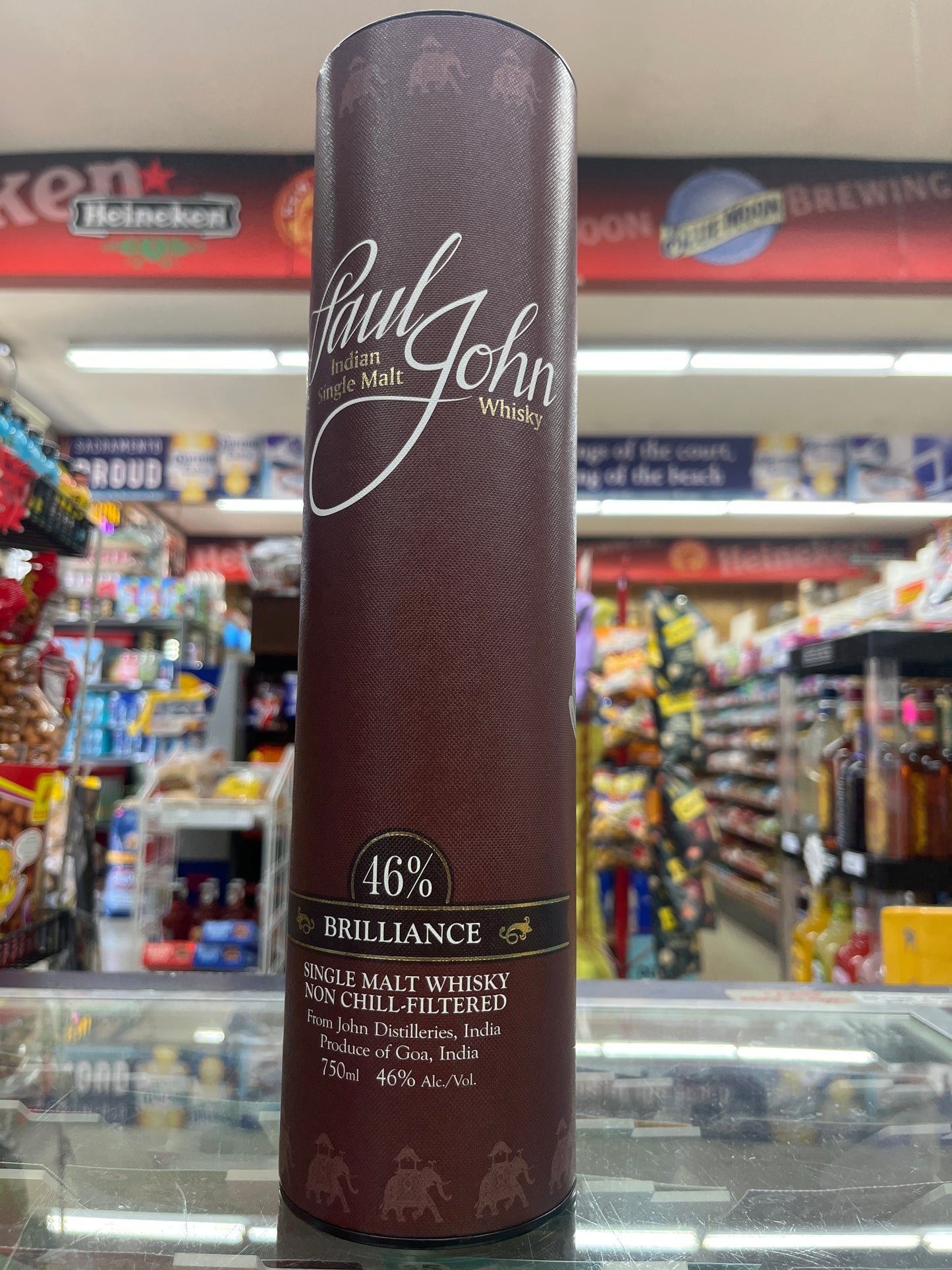 Paul John Indian single Malt Whiskey 750ml