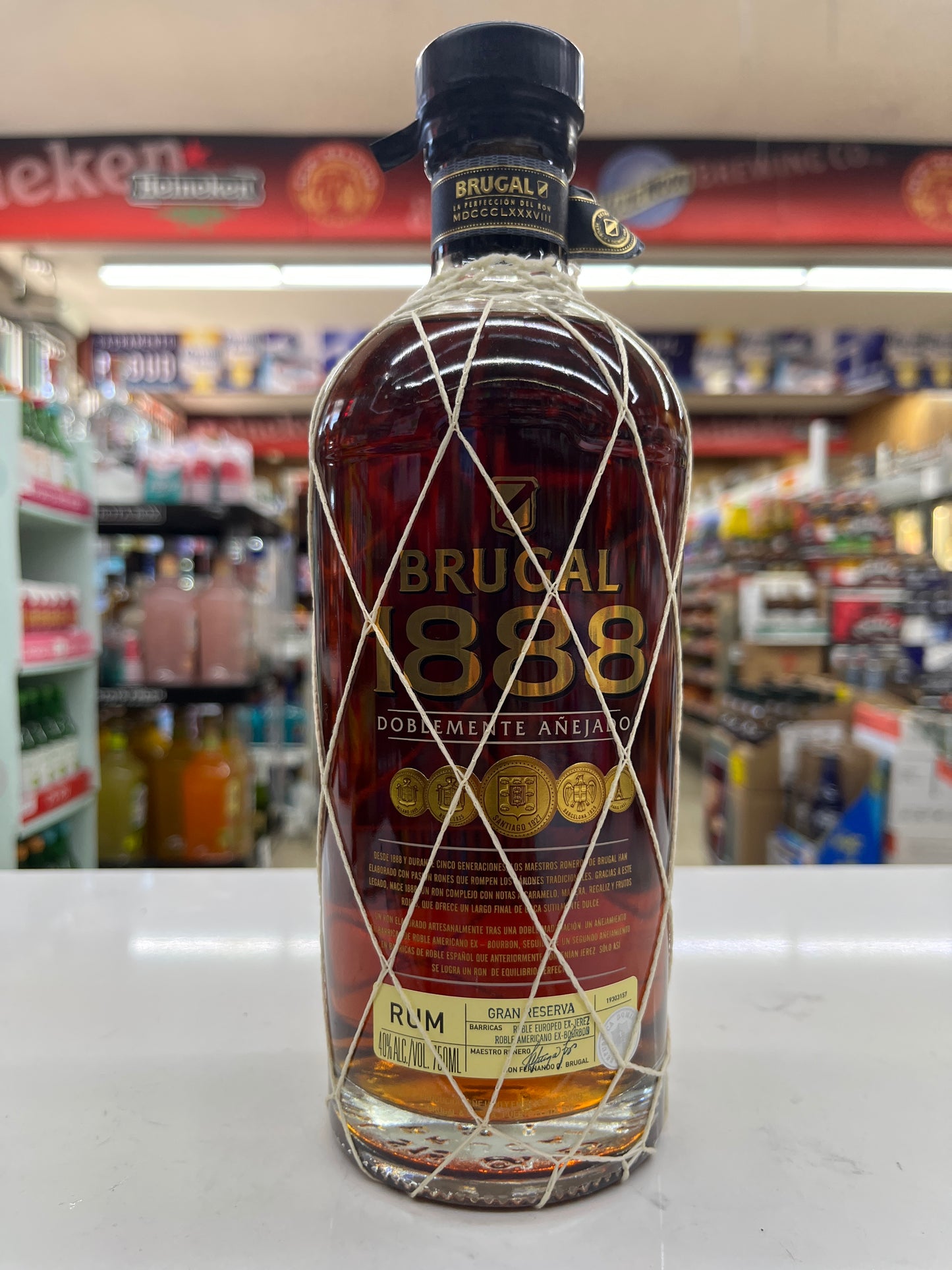 Brugal 1888 Doblemente Anejado Rum 750ml