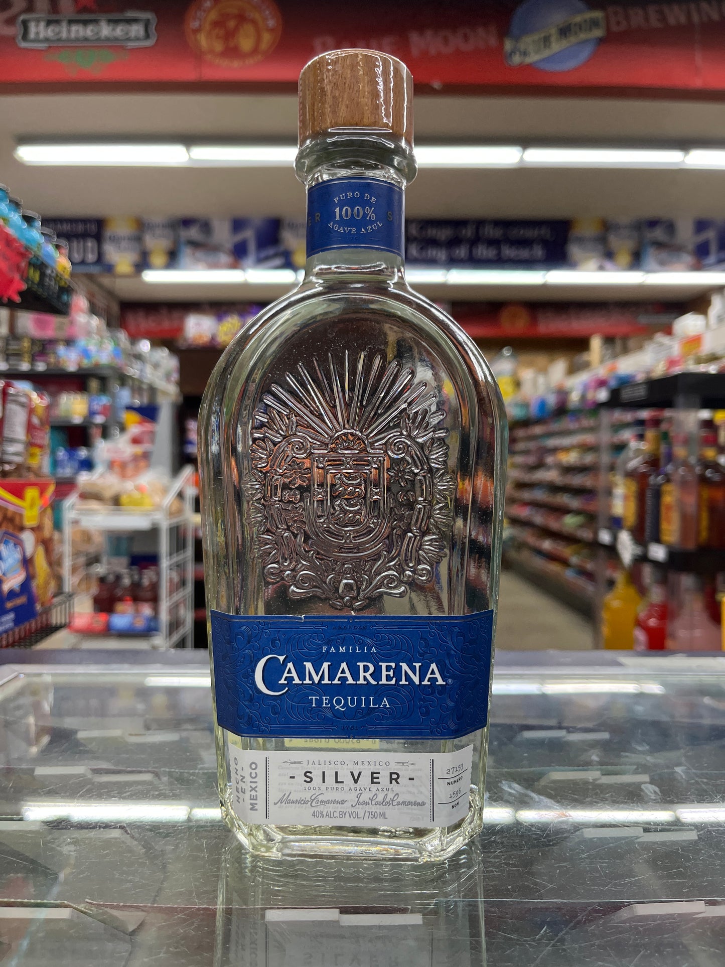 Camarena Tequila Blanco 750ml