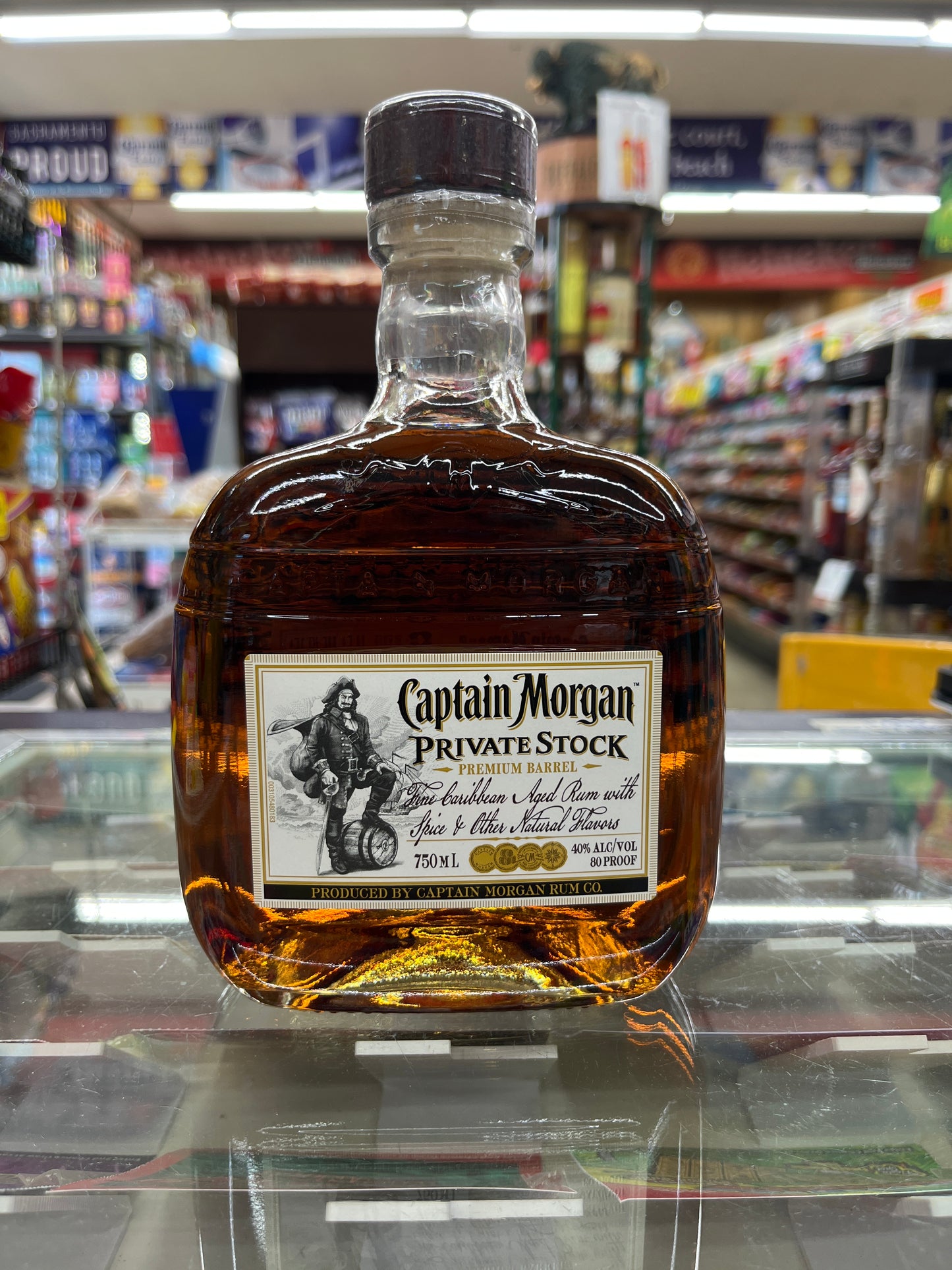 Captain Morgan 80 Proof Private Stock Rum 750ml