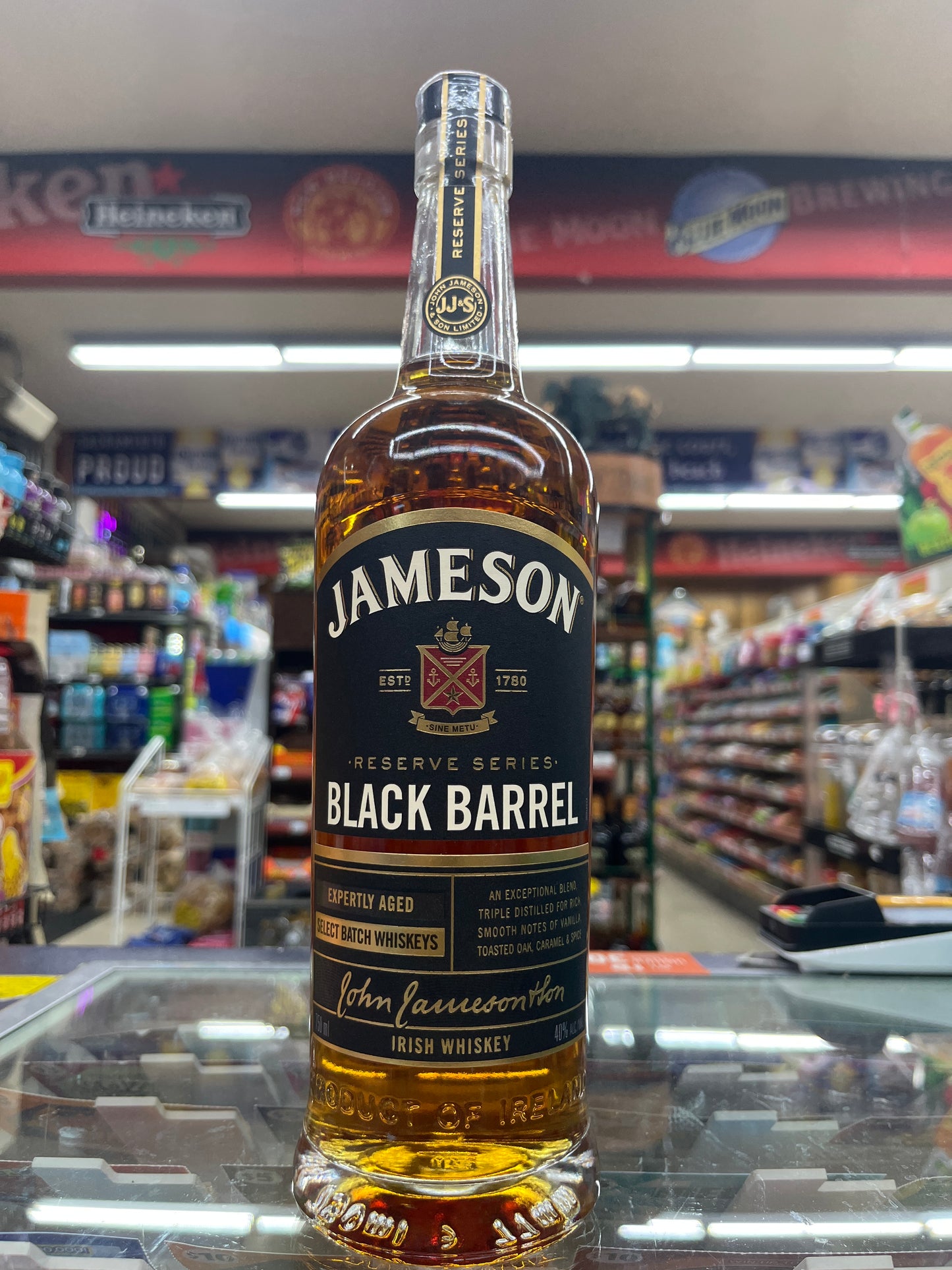 Jameson Black Barrel Reserve Series 750ml