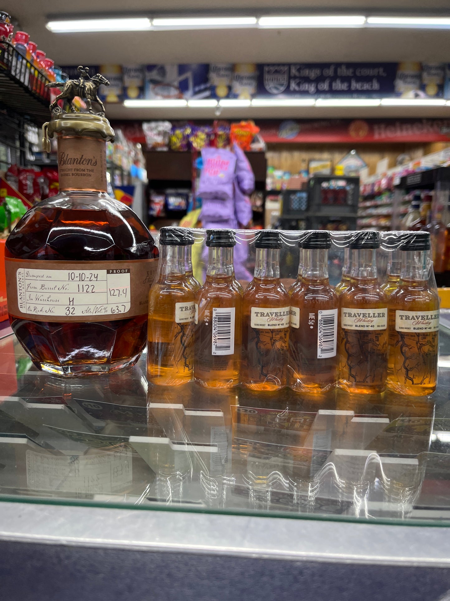 Blanton Straight from the Barrel 750 ml Bundle