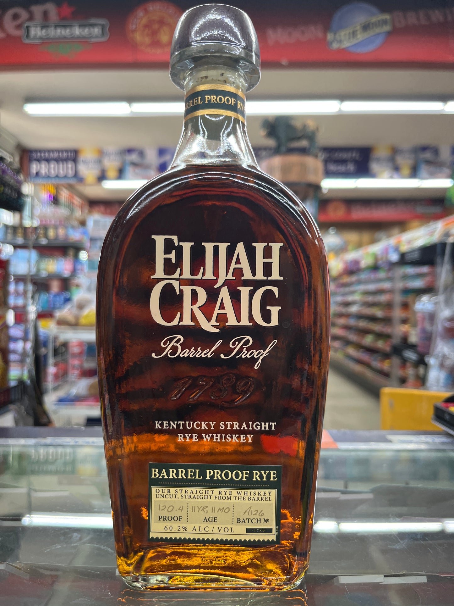 Elijah Craig Barrel Proof Rye Batch A126 750ml