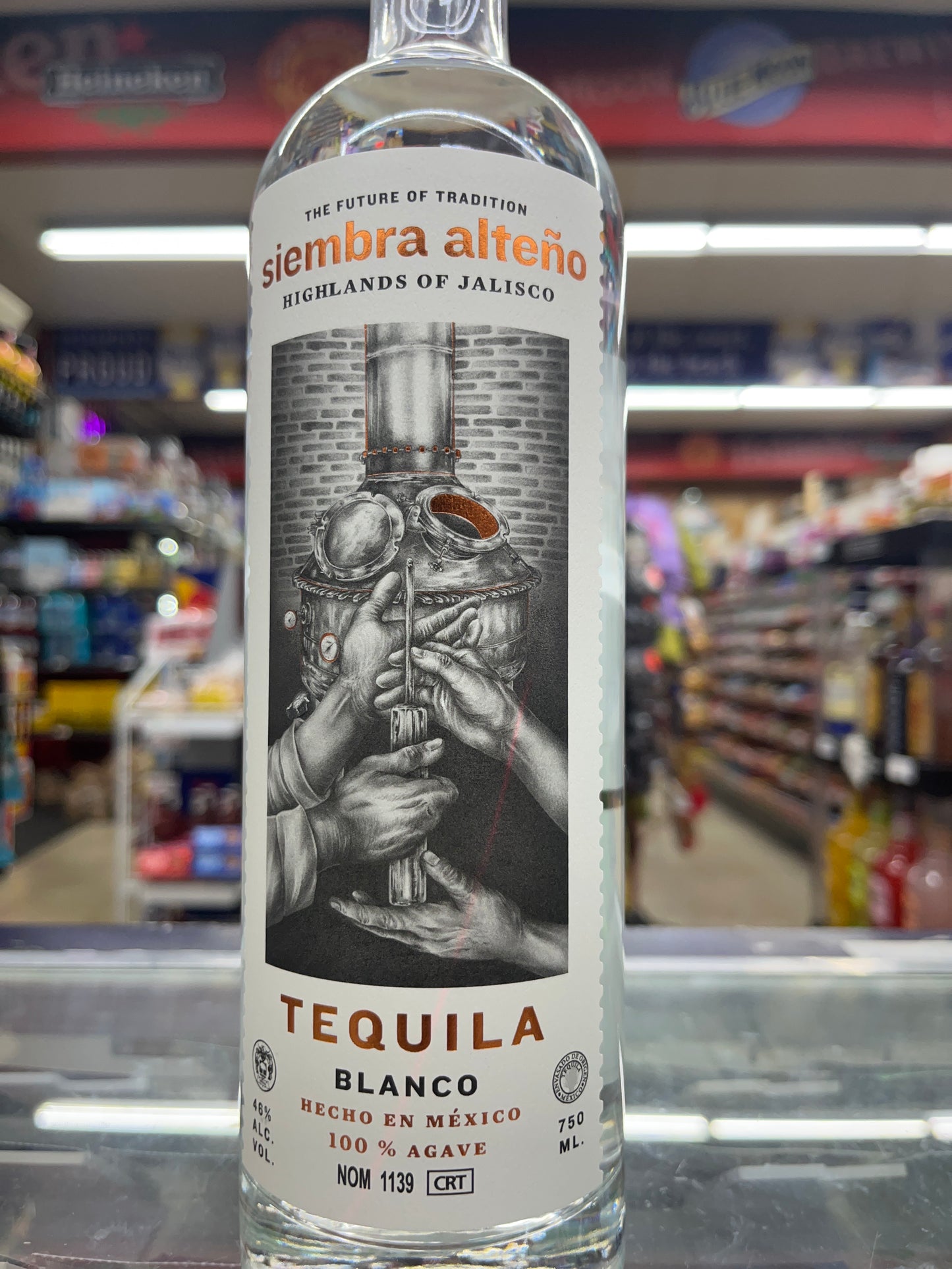 Siembra Aleño Tequila Blanco 750ml