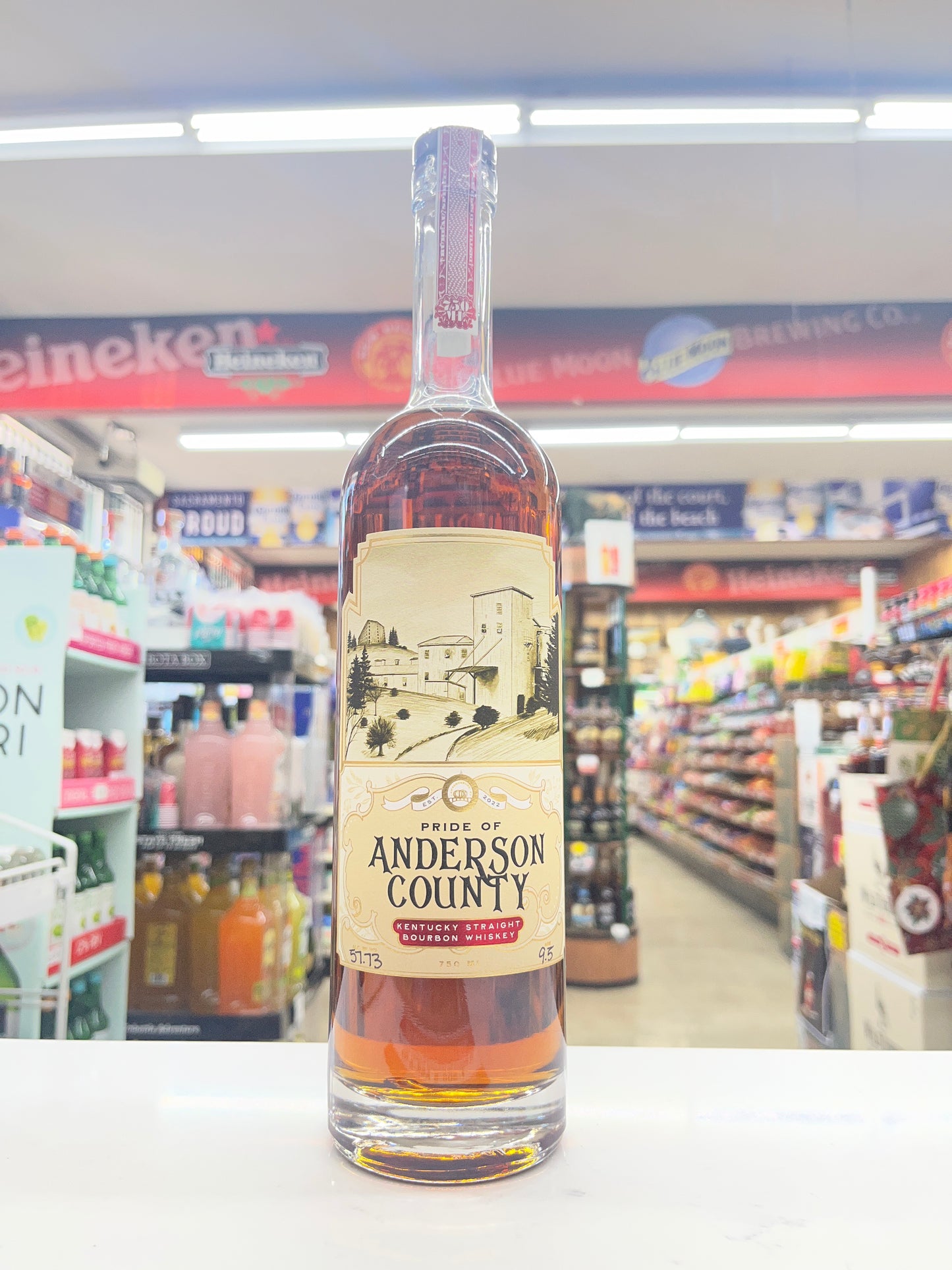 Pride of Anderson County Kentucky Straight Bourbon Whiskey 750ml