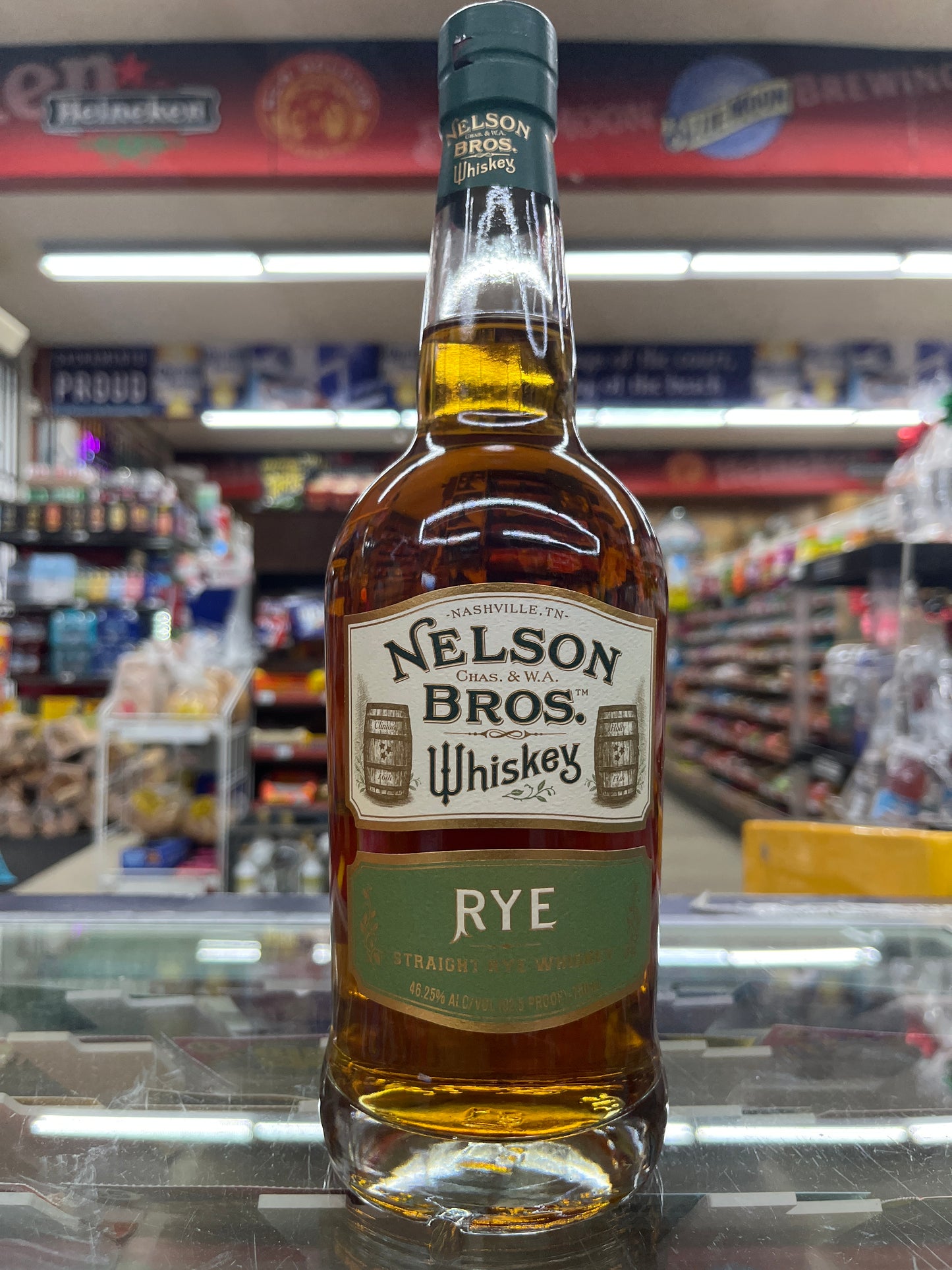 Nelson Bros. Rye Whiskey 750ml