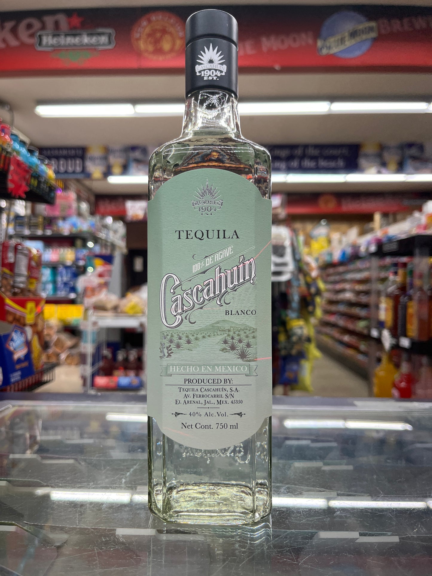 Cascahuin Tequila Blanco 750 ml