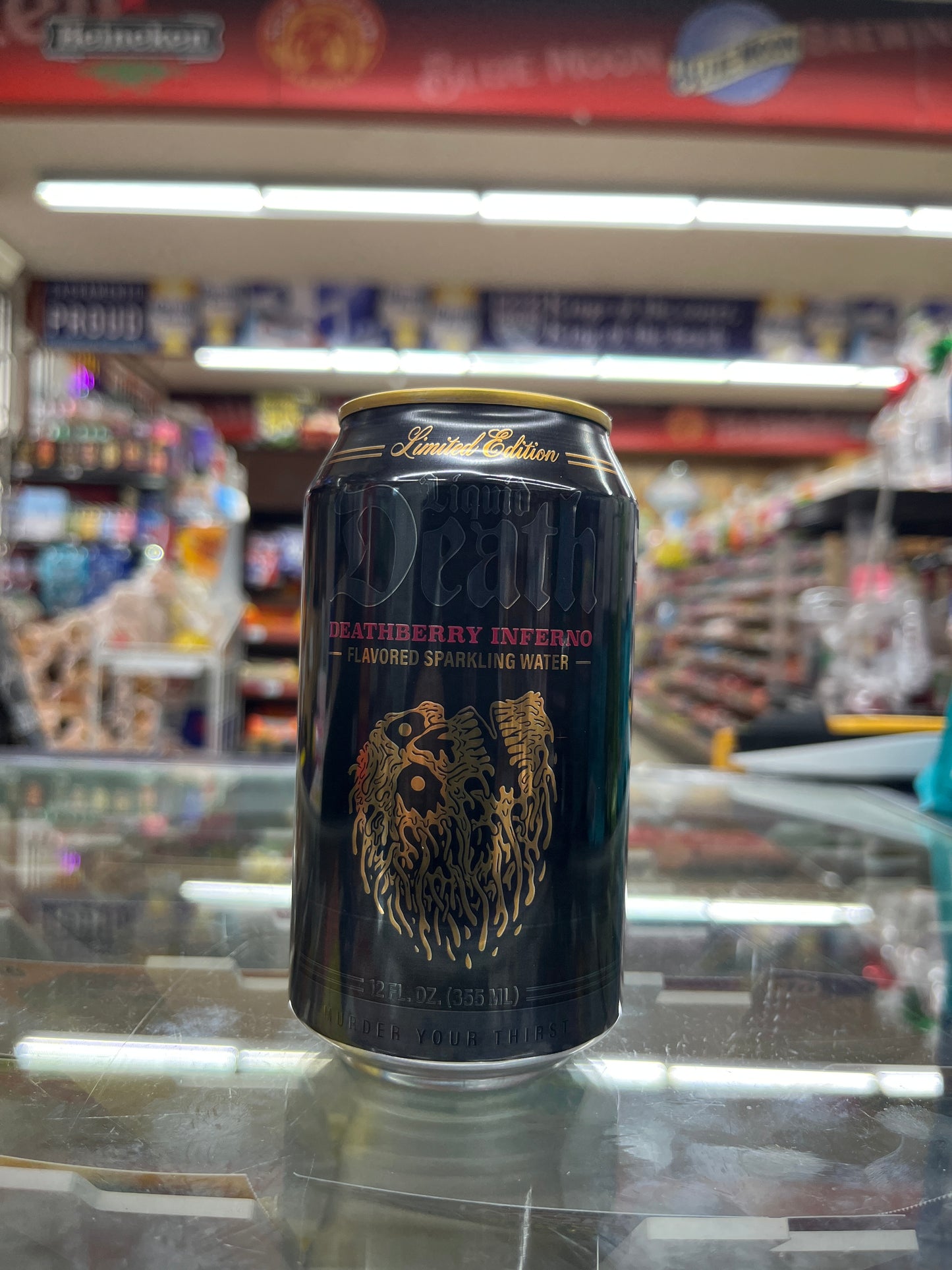 Liquid Death Limited Edition Deathberry Inferno 12oz