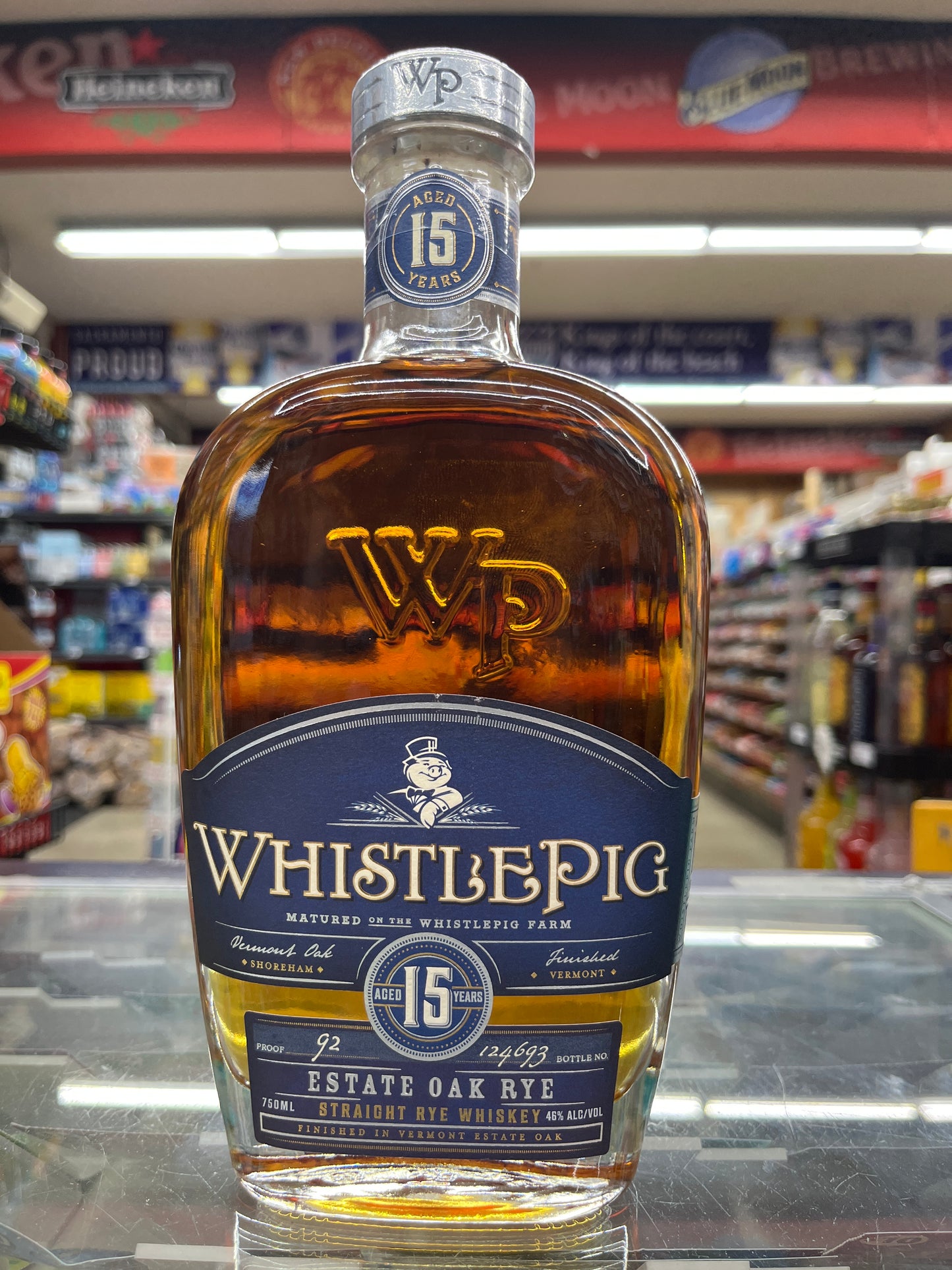 Whistlepig Rye Whiskey aged 15yrs 750ml