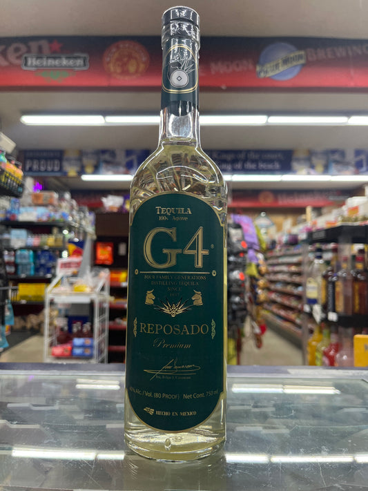 G4 Reposado Tequila 750ml