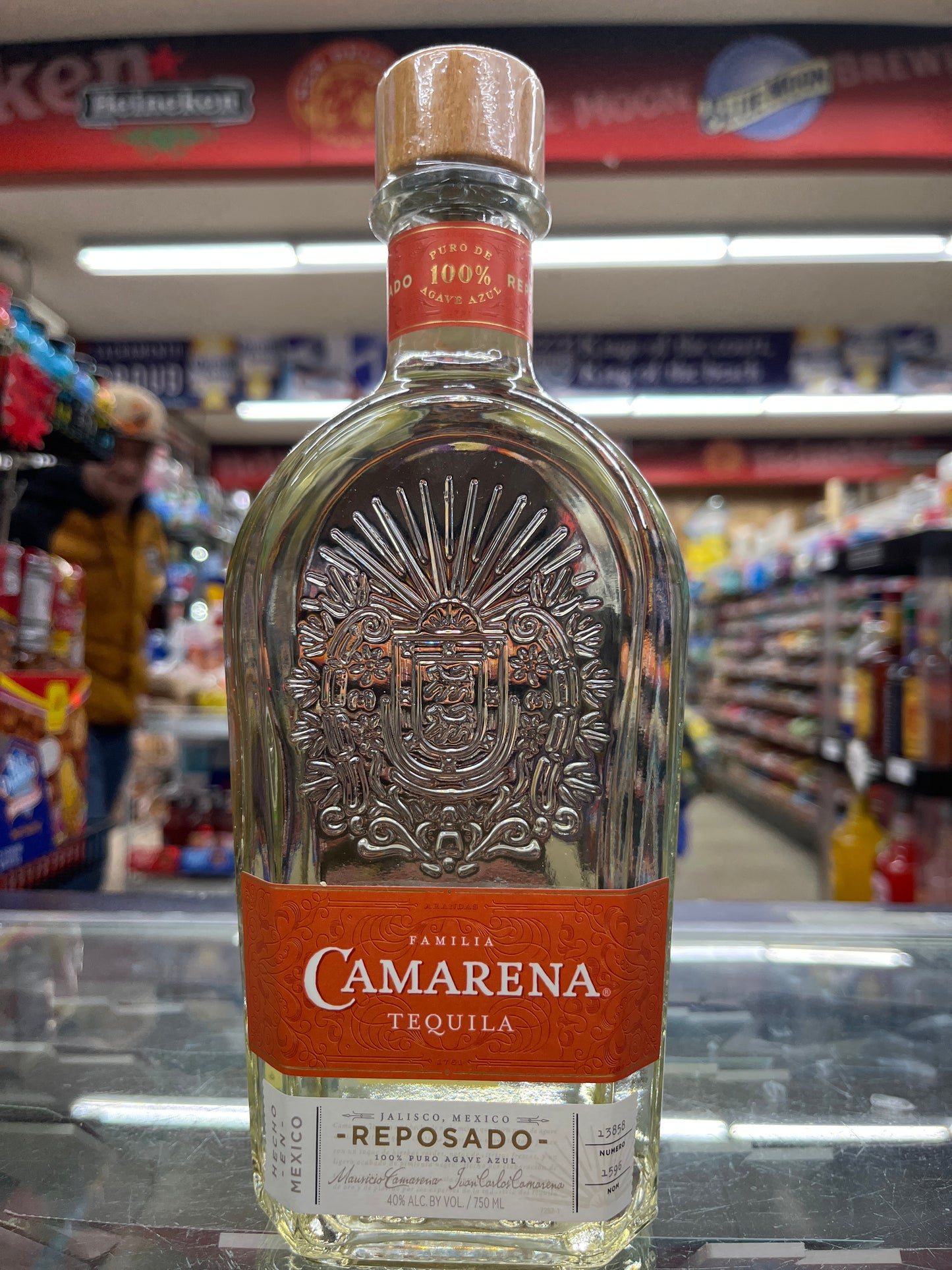 Camarena Tequila Reposado 750ml
