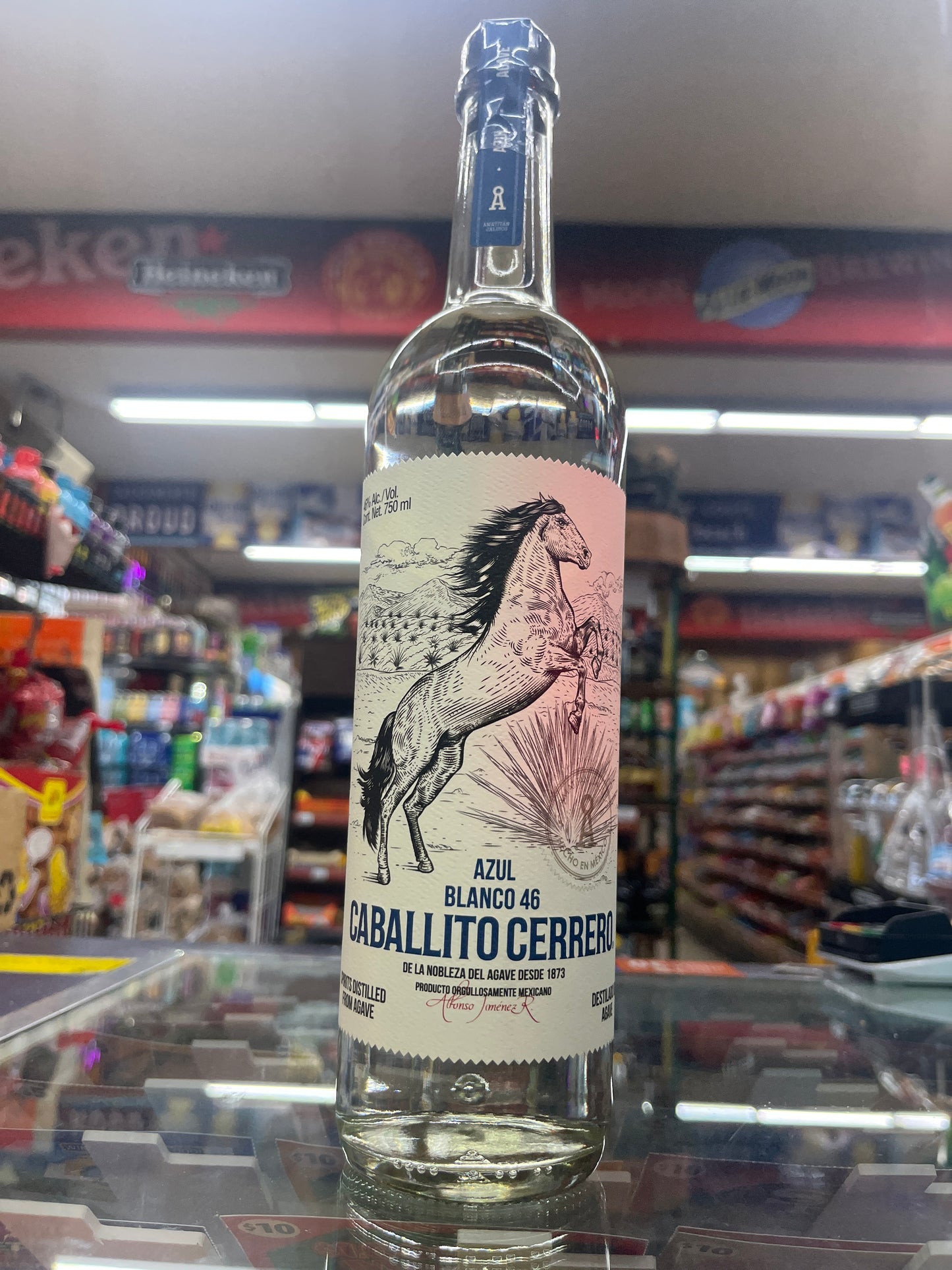 Caballito Cerrero Azul Blanco 46