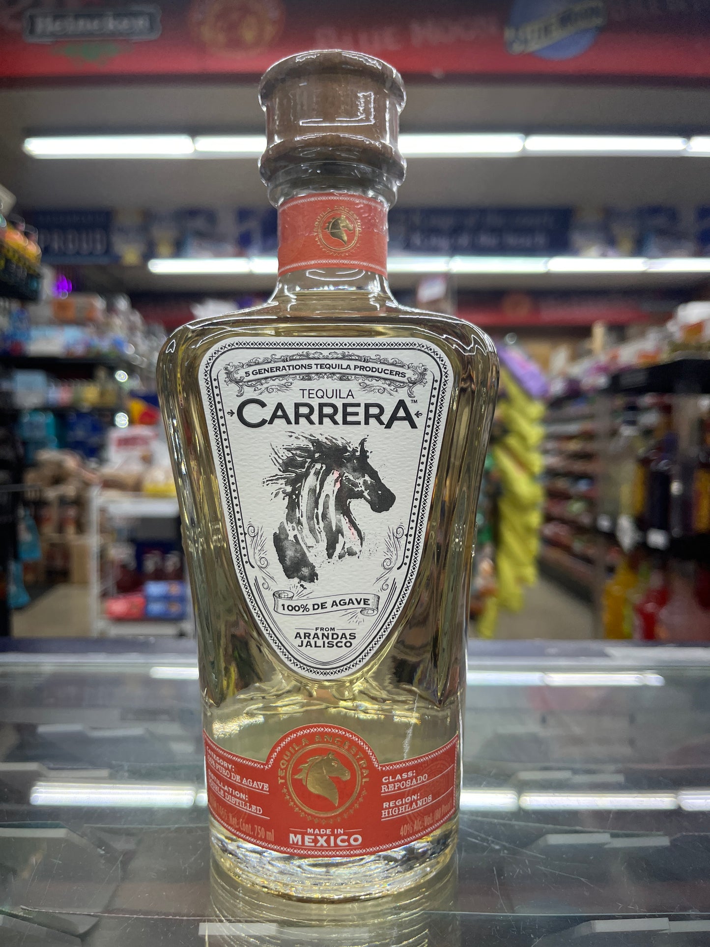 Carrera Tequila Reposado 750ml