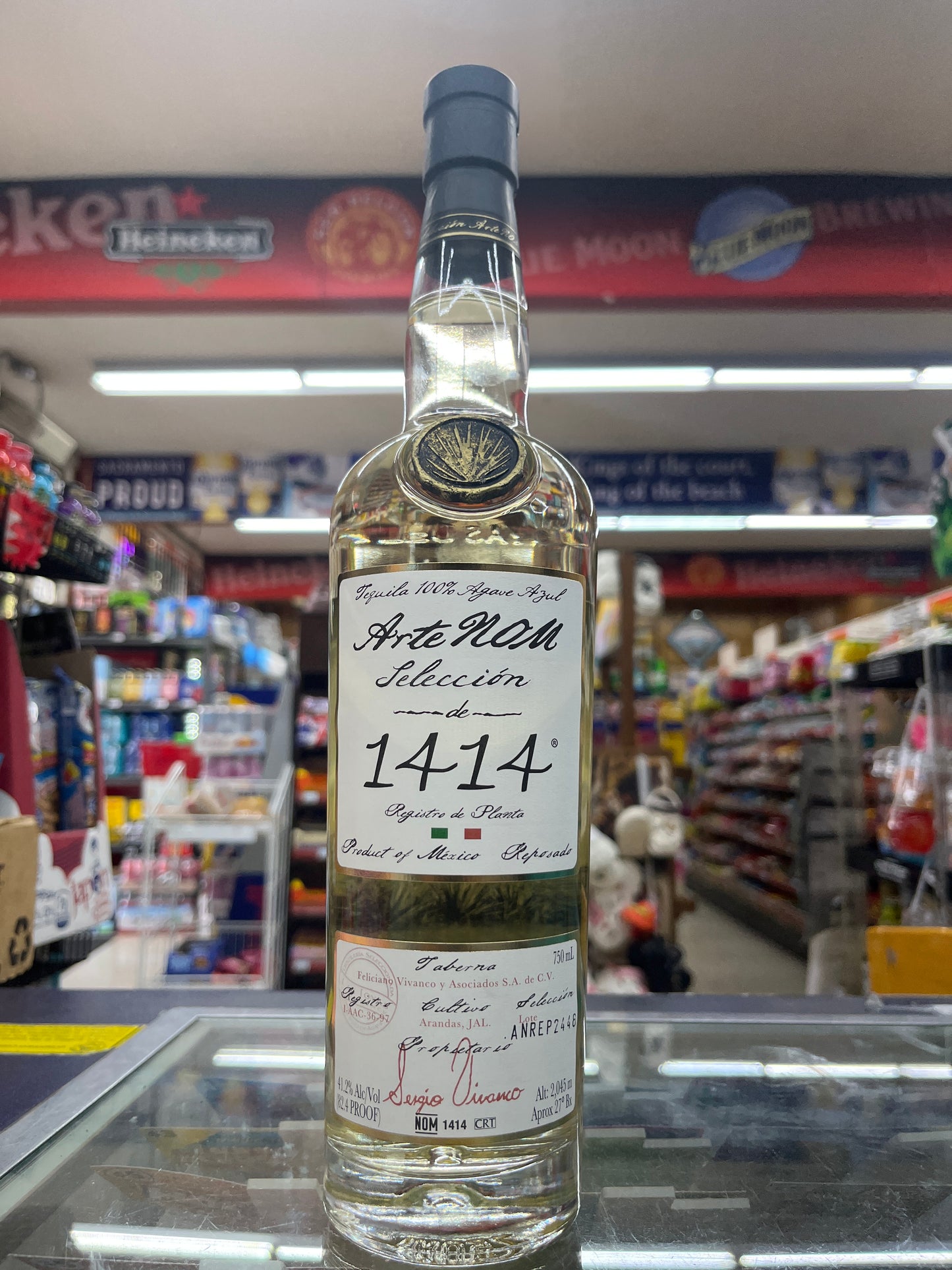 Arte NOM 1414 Reposado Tequila 750ml