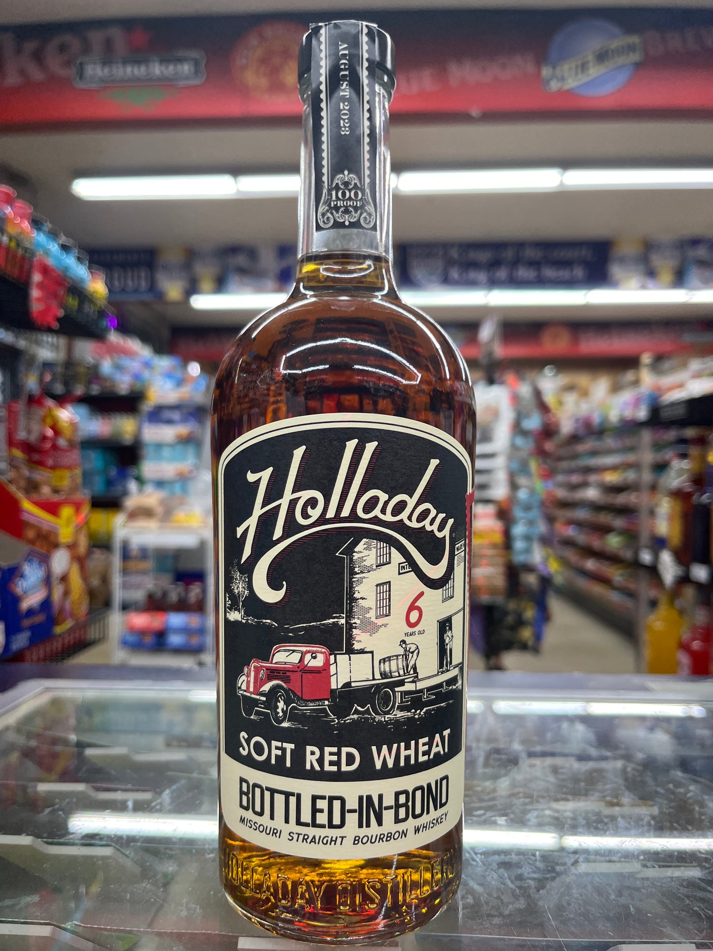 Ben Holladay Soft Red Wheated Bourbon Bottled-In-Bond 750ml