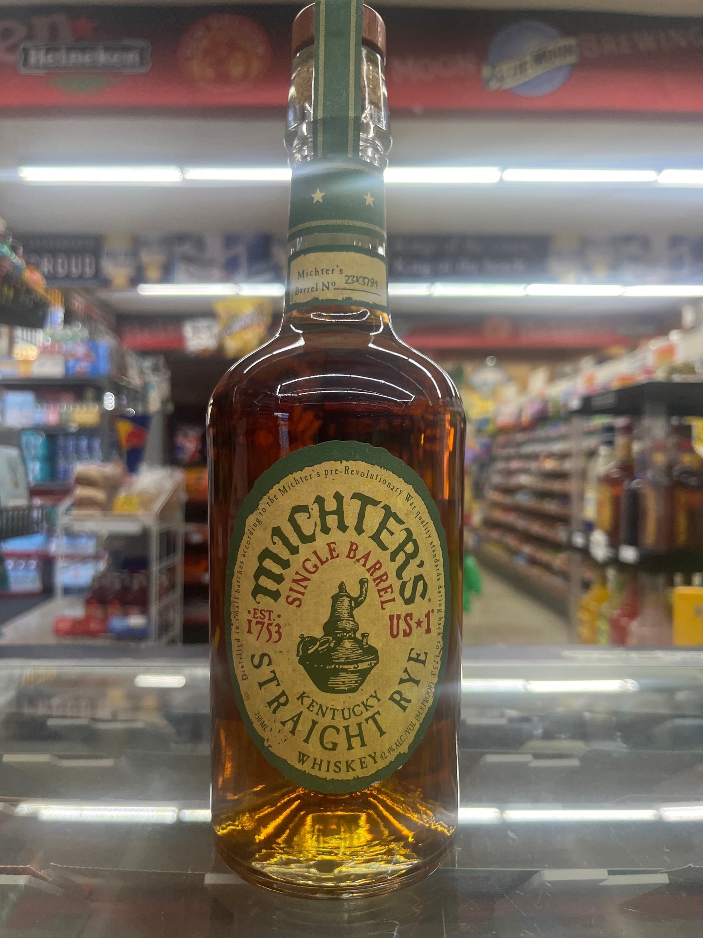 Michter’s Single Barrel Kentucky Straight Rye 750ml