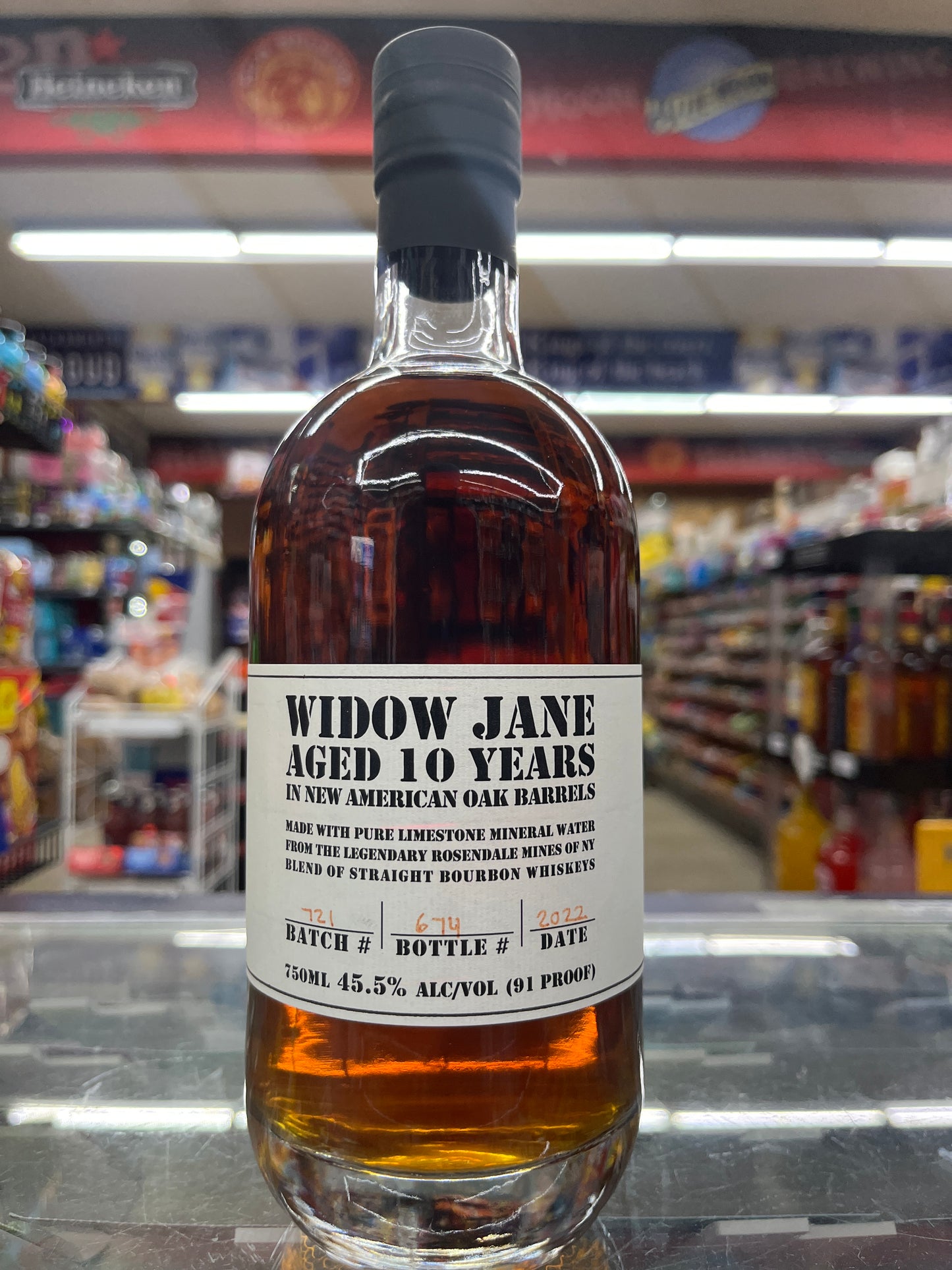 Widow Jane 10yrs Bourbon 750ml