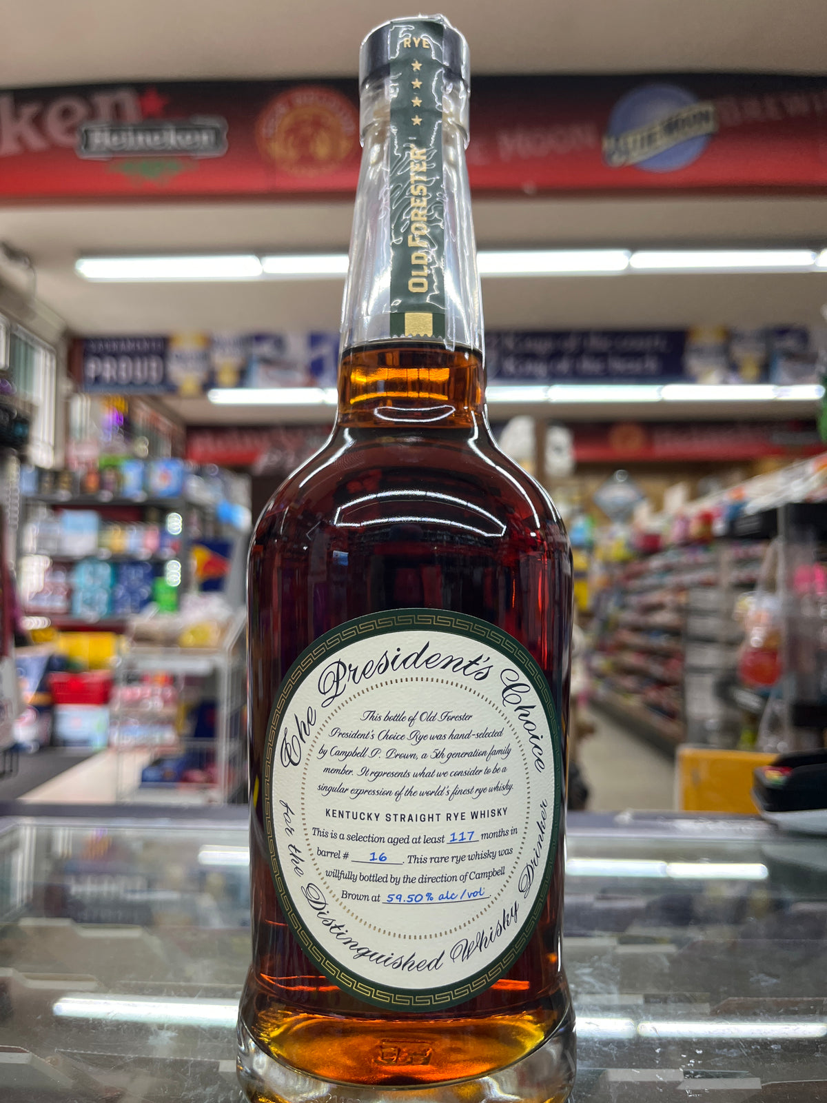 Old Forester President's Choice Bourbon 750ml