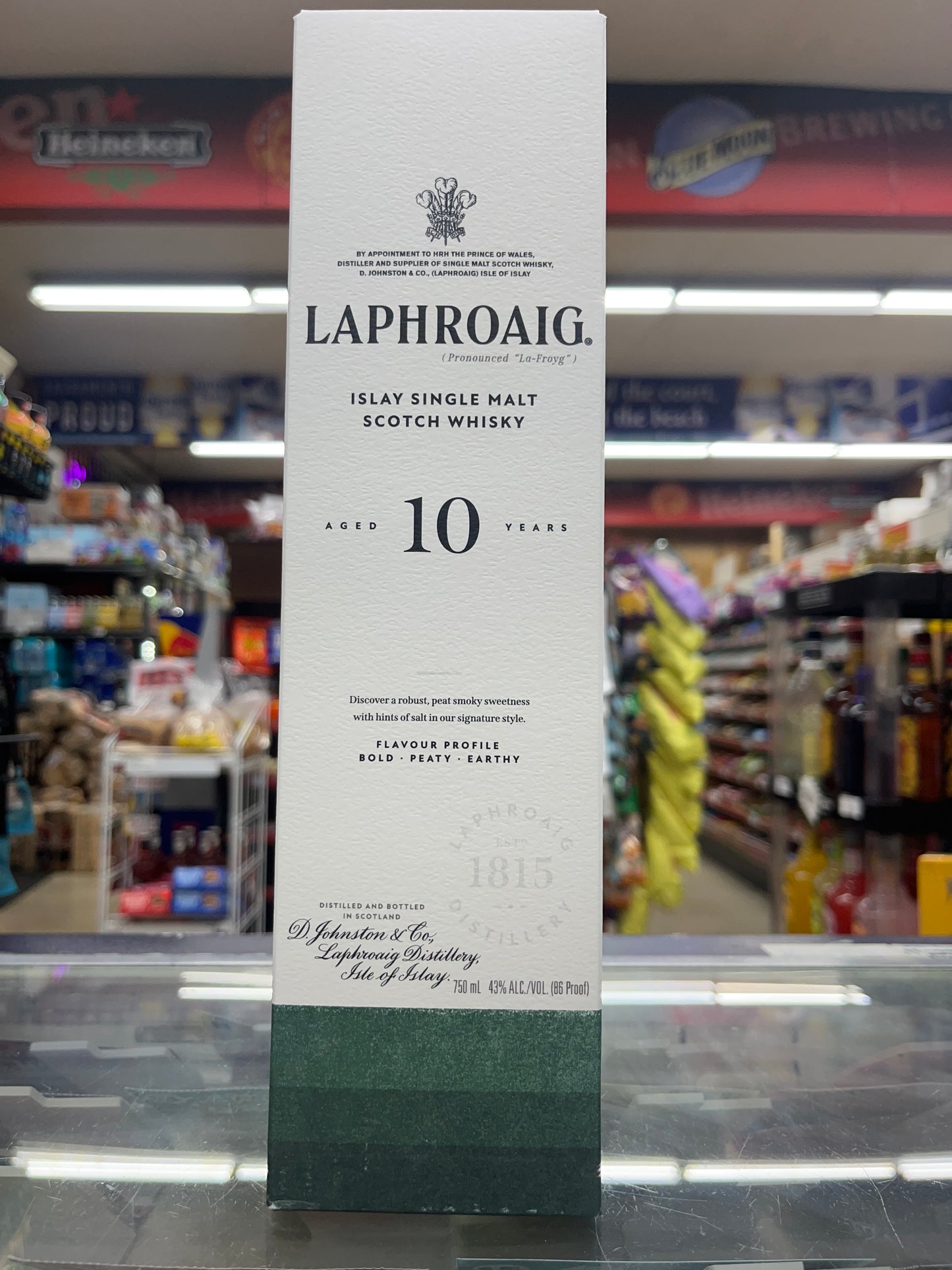Laphroaig 10yrs Single Malt Scotch 750ml