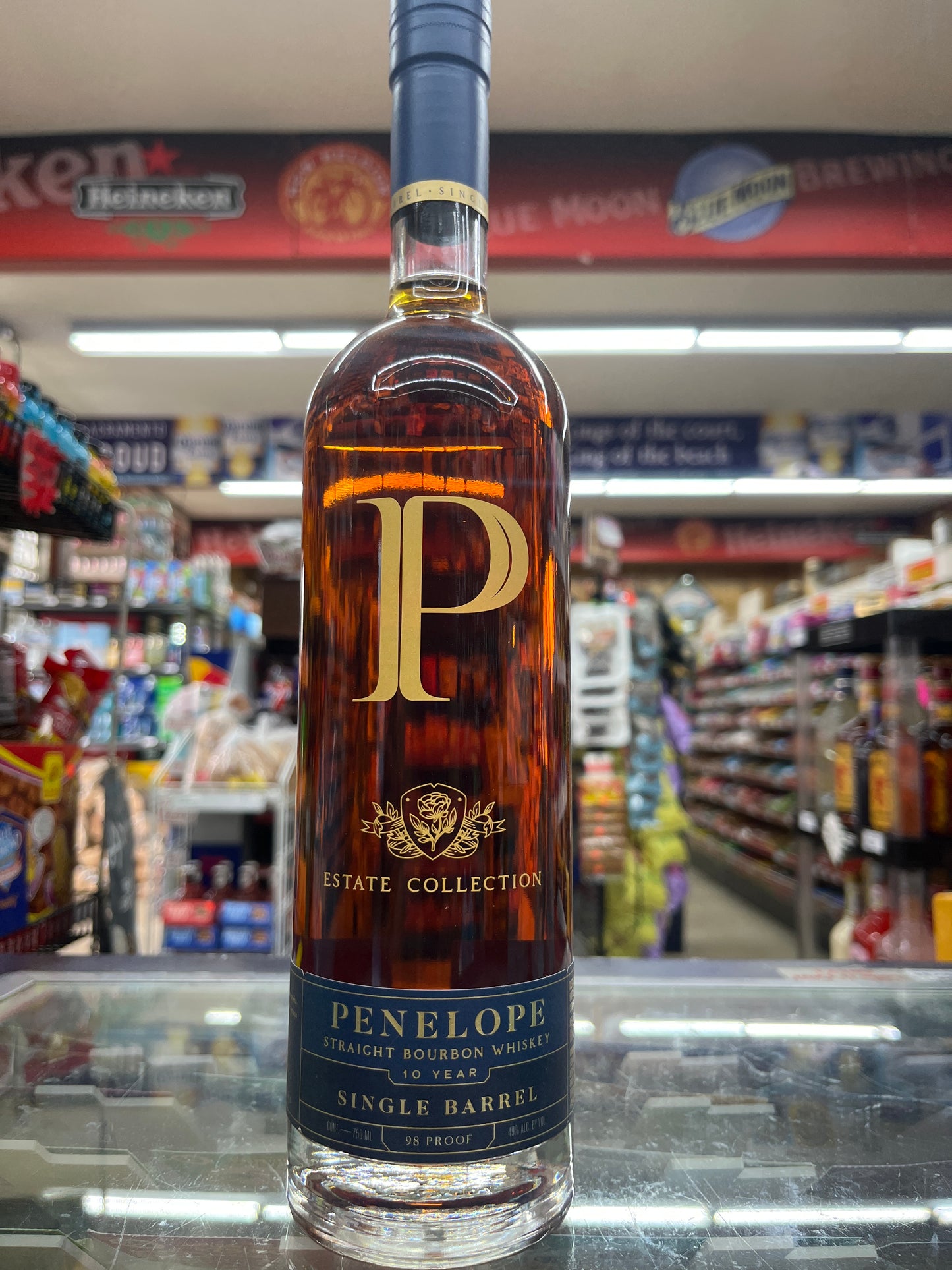 Penelope Single Barrel Estate Collection 10 yrs Bourbon 750ml