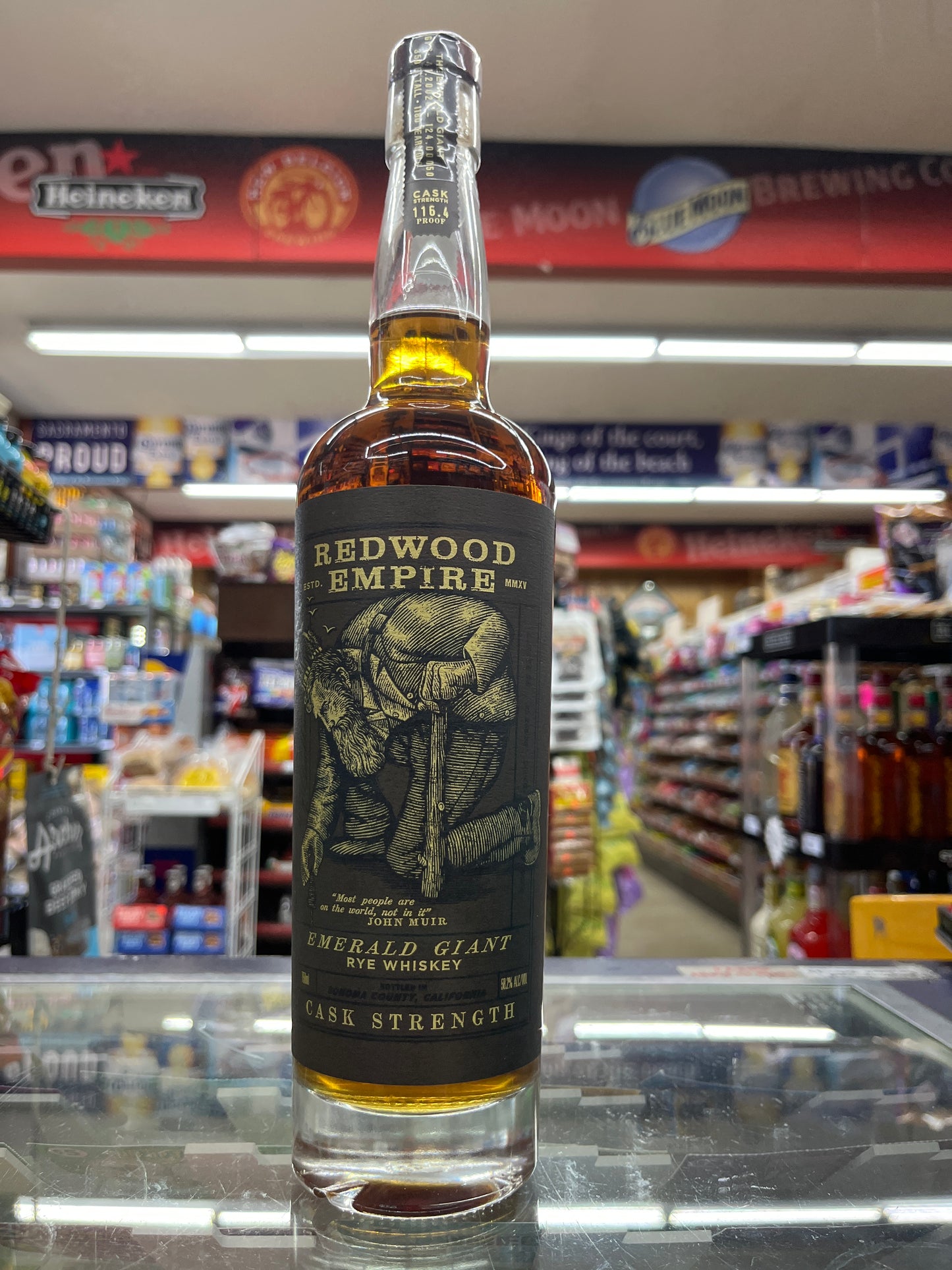 Redwood Empire Emerald Giant Rye Cask Strength 750ml