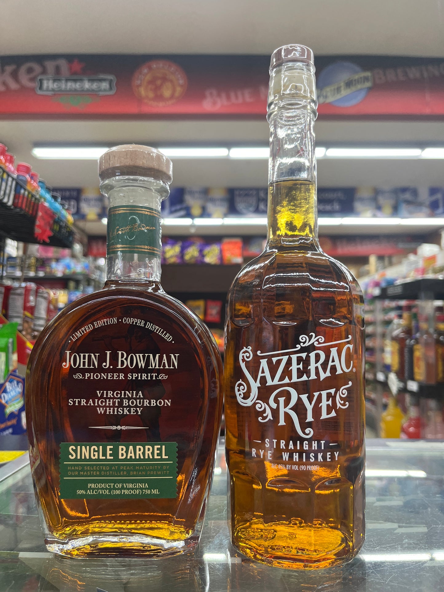 John J Bowman Single Barrel Bourbon Bundle 750 ml