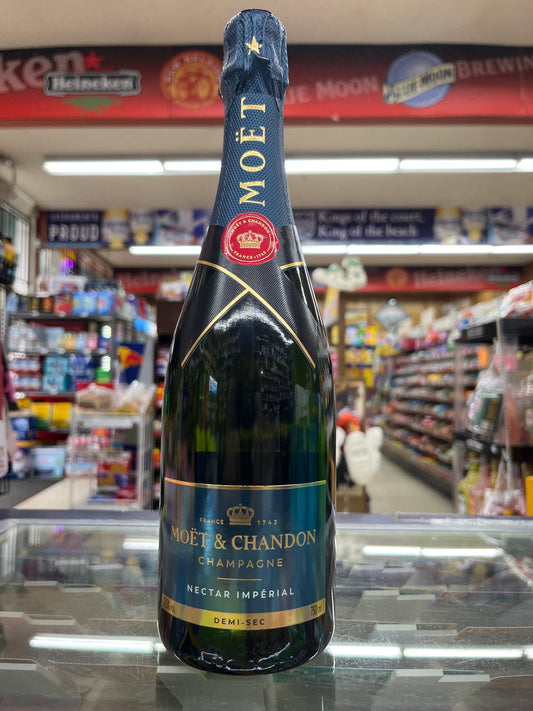 Moet and Chandon Nectar Imperial Demi-Sec Champagne 750ml
