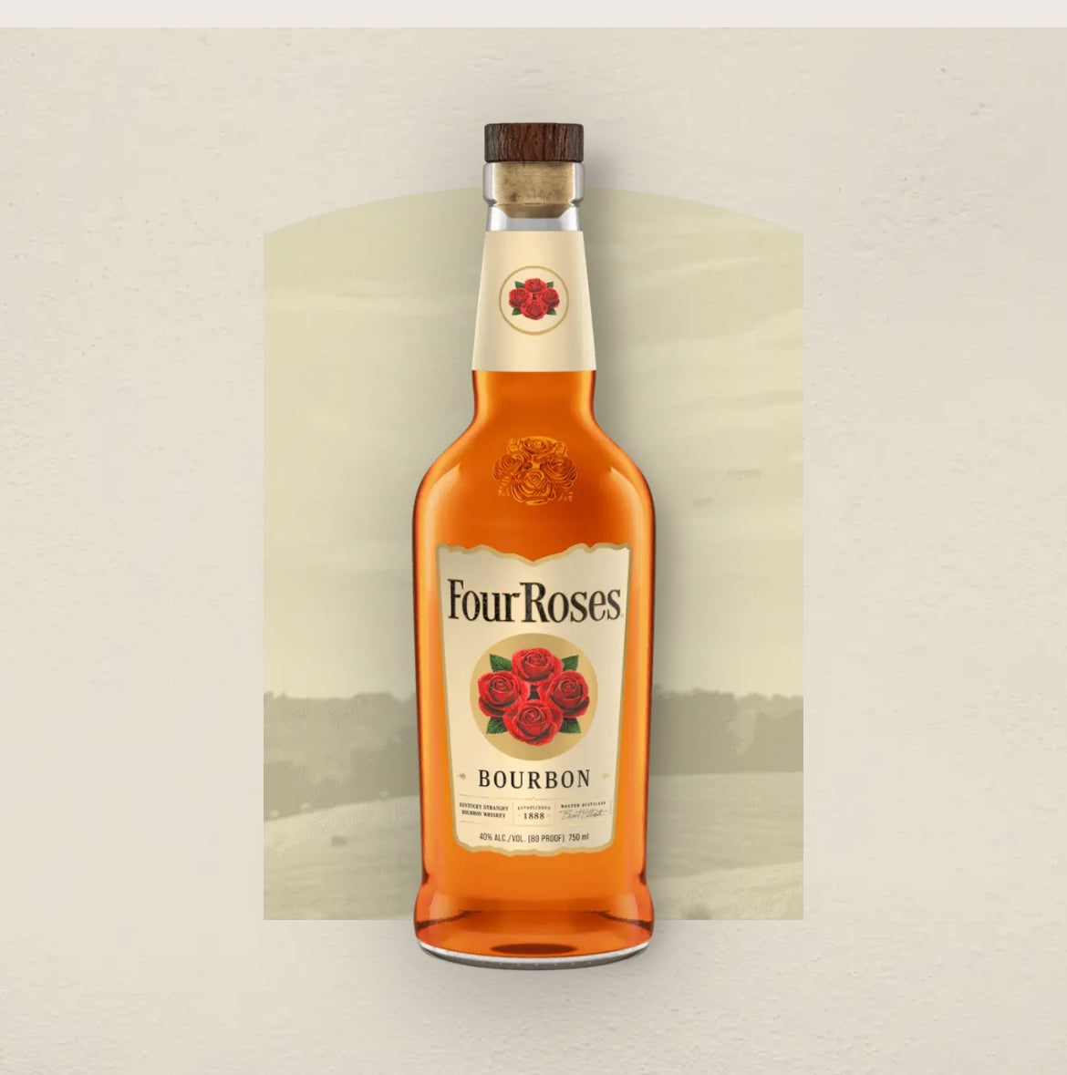 Four Rose's Bourbon 1 Liter