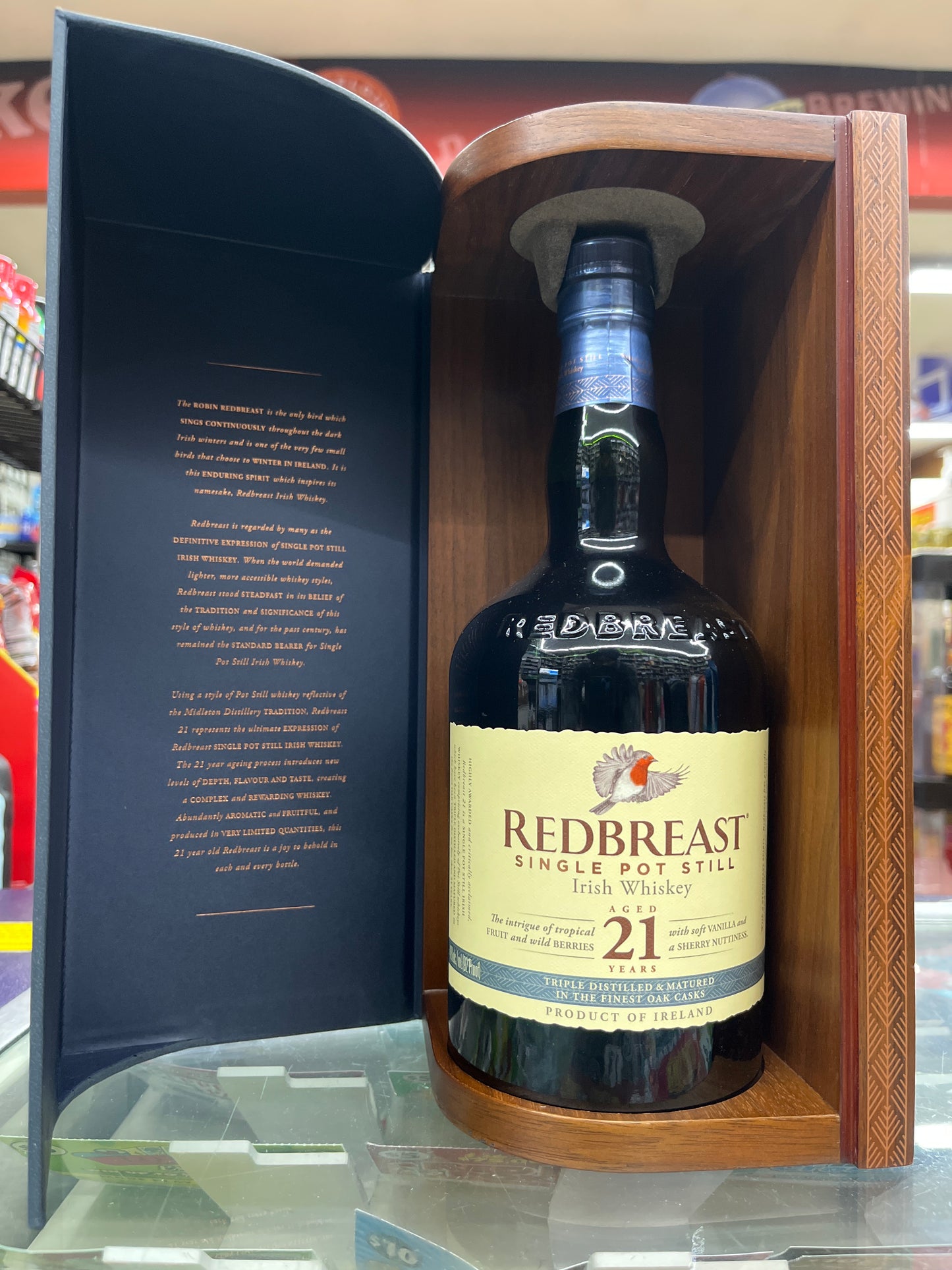 Redbreast Irish Whiskey aged 21 years 750ml