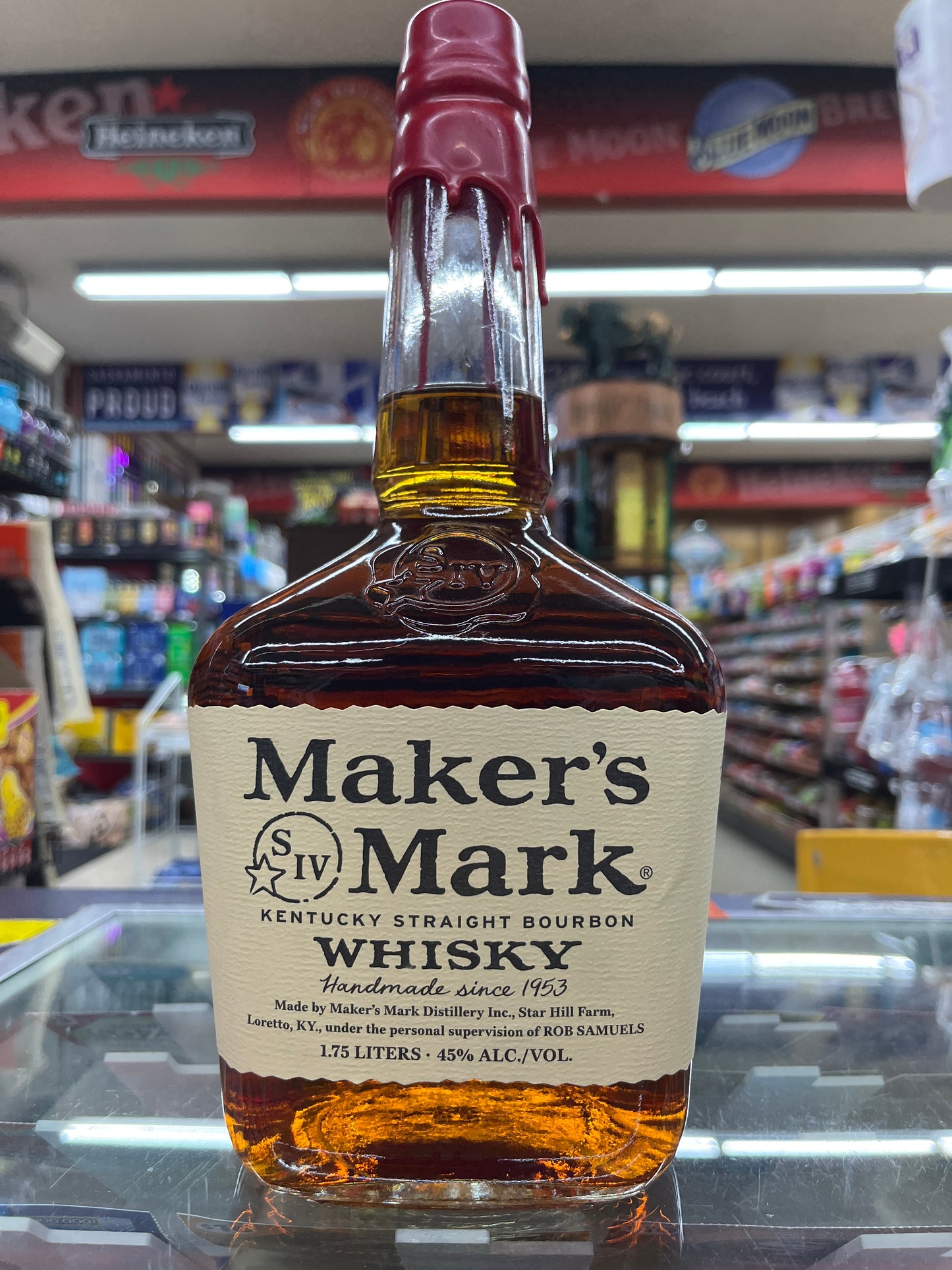 Maker's Mark Kentucky Straight bourbon 1.75L