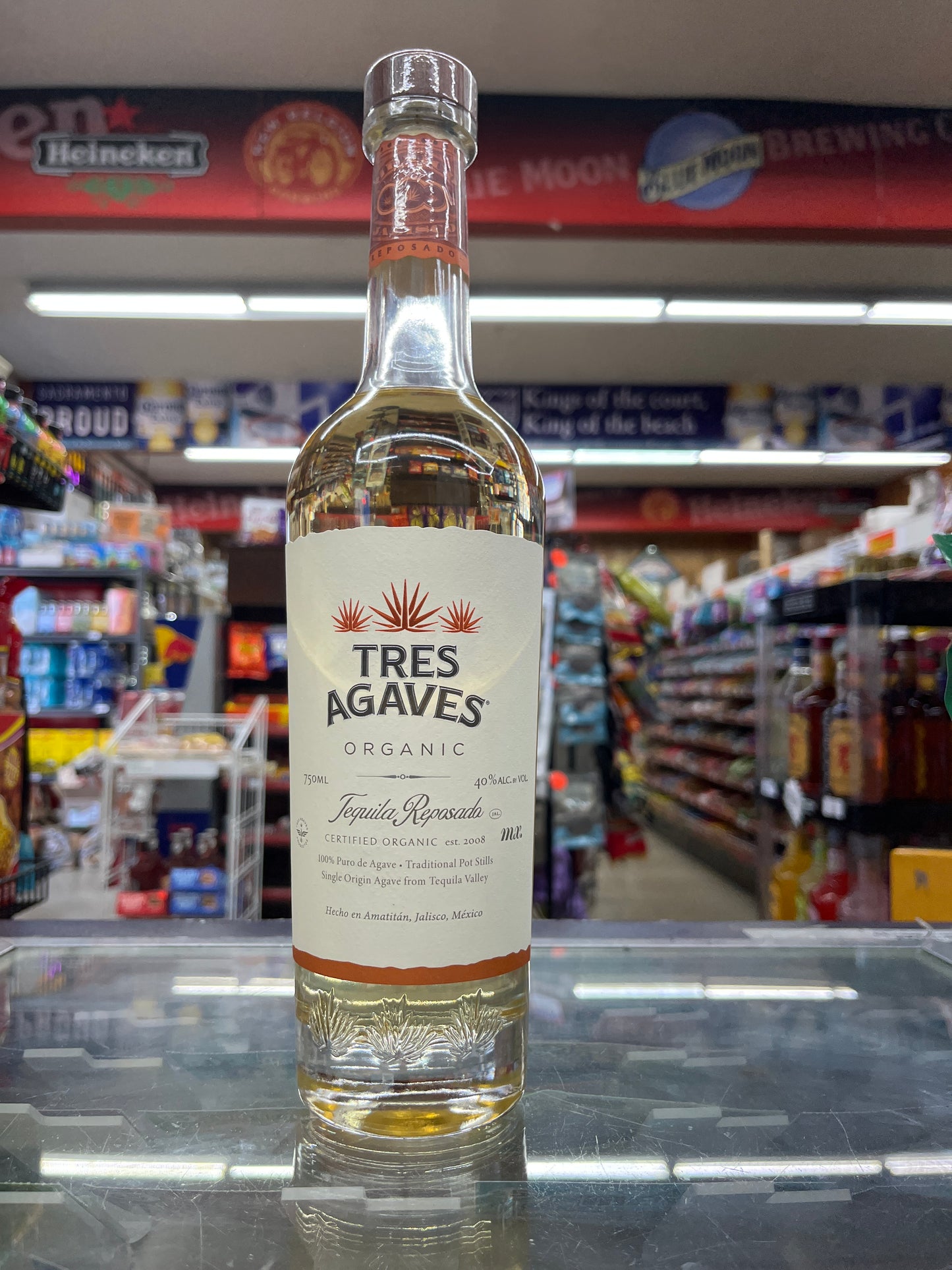 Tres Agaves Organic Reposado 750ml