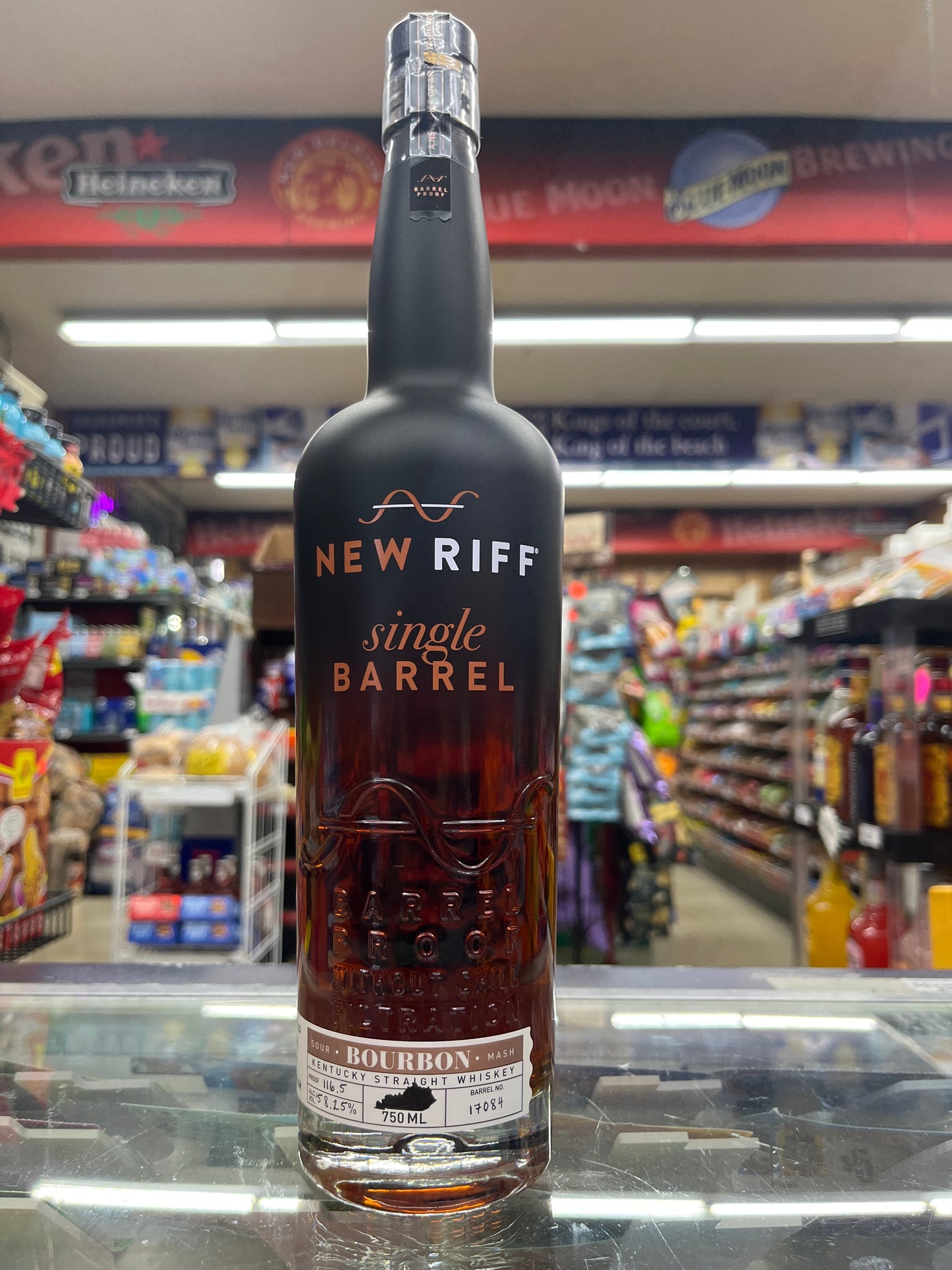 New Riff Single Barrel Barrel Proof 750ml