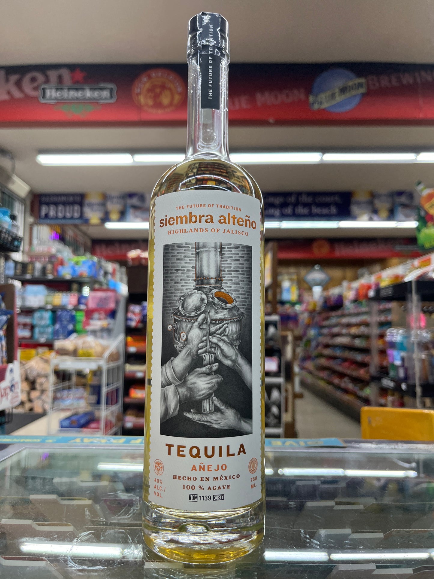 Siembra Alteño Tequila Anejo 750ml