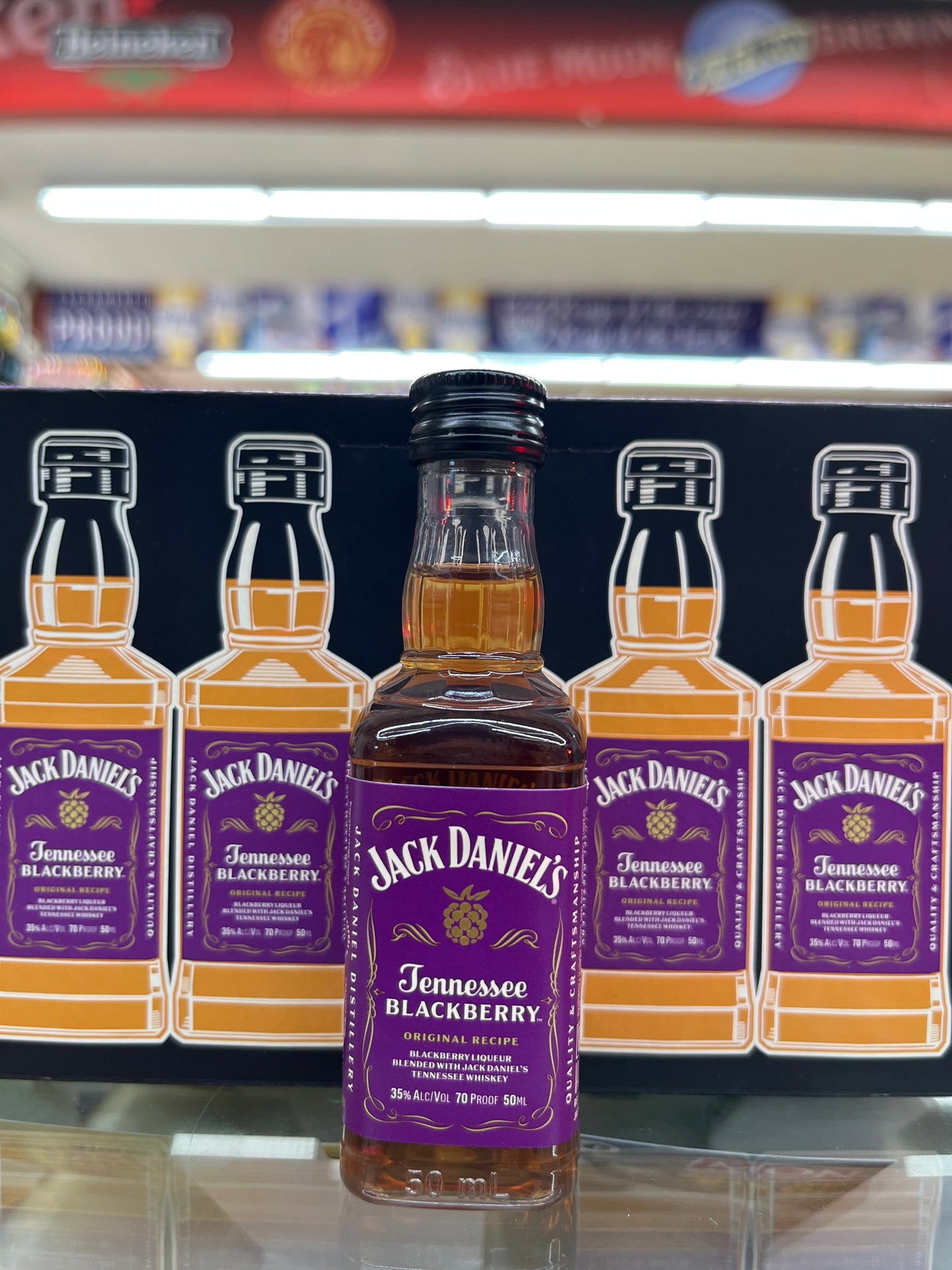 Jack Daniel's Blackberry Flavored Whiskey 50ml