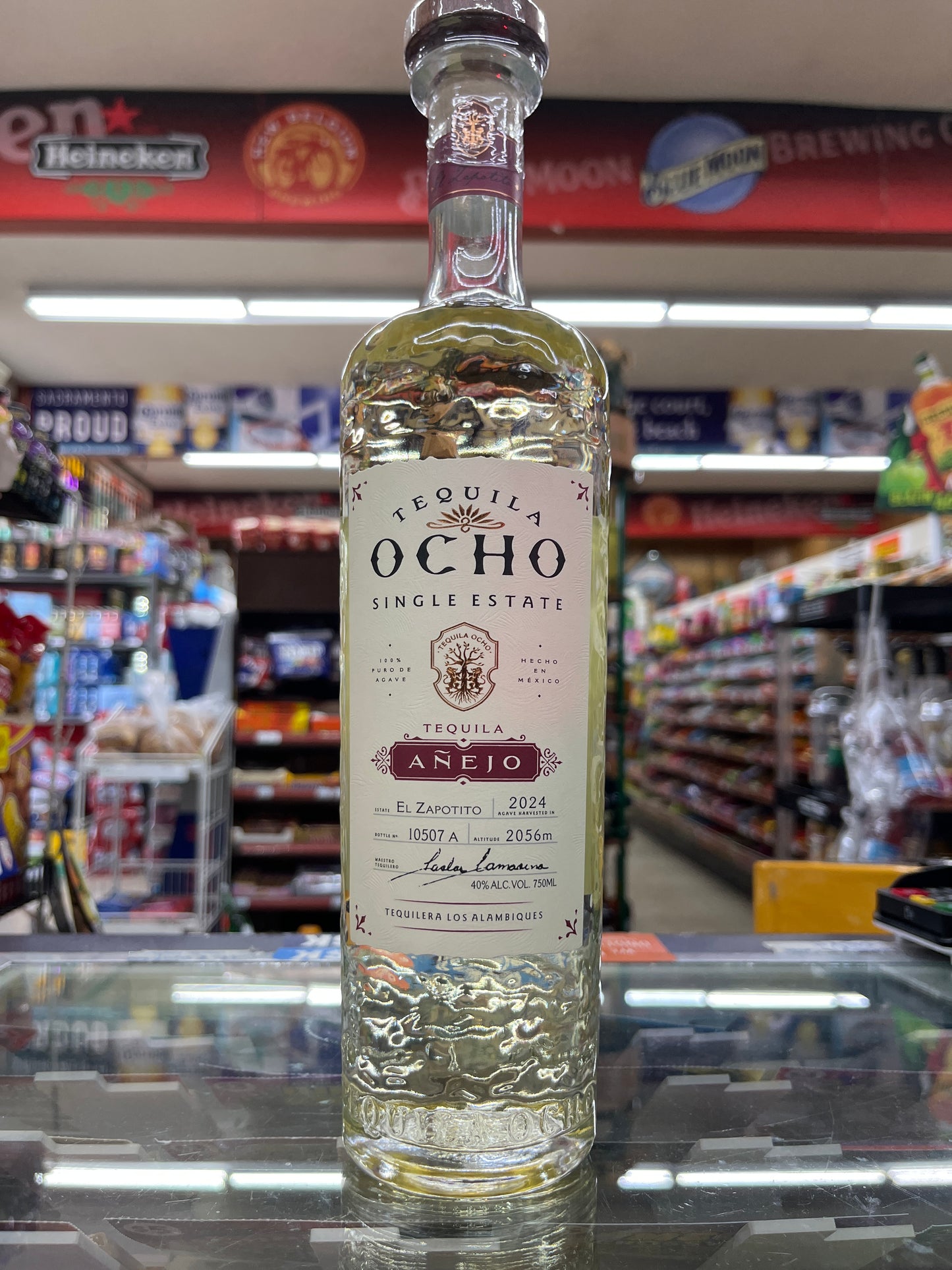 Tequila Ocho Anejo 750ml