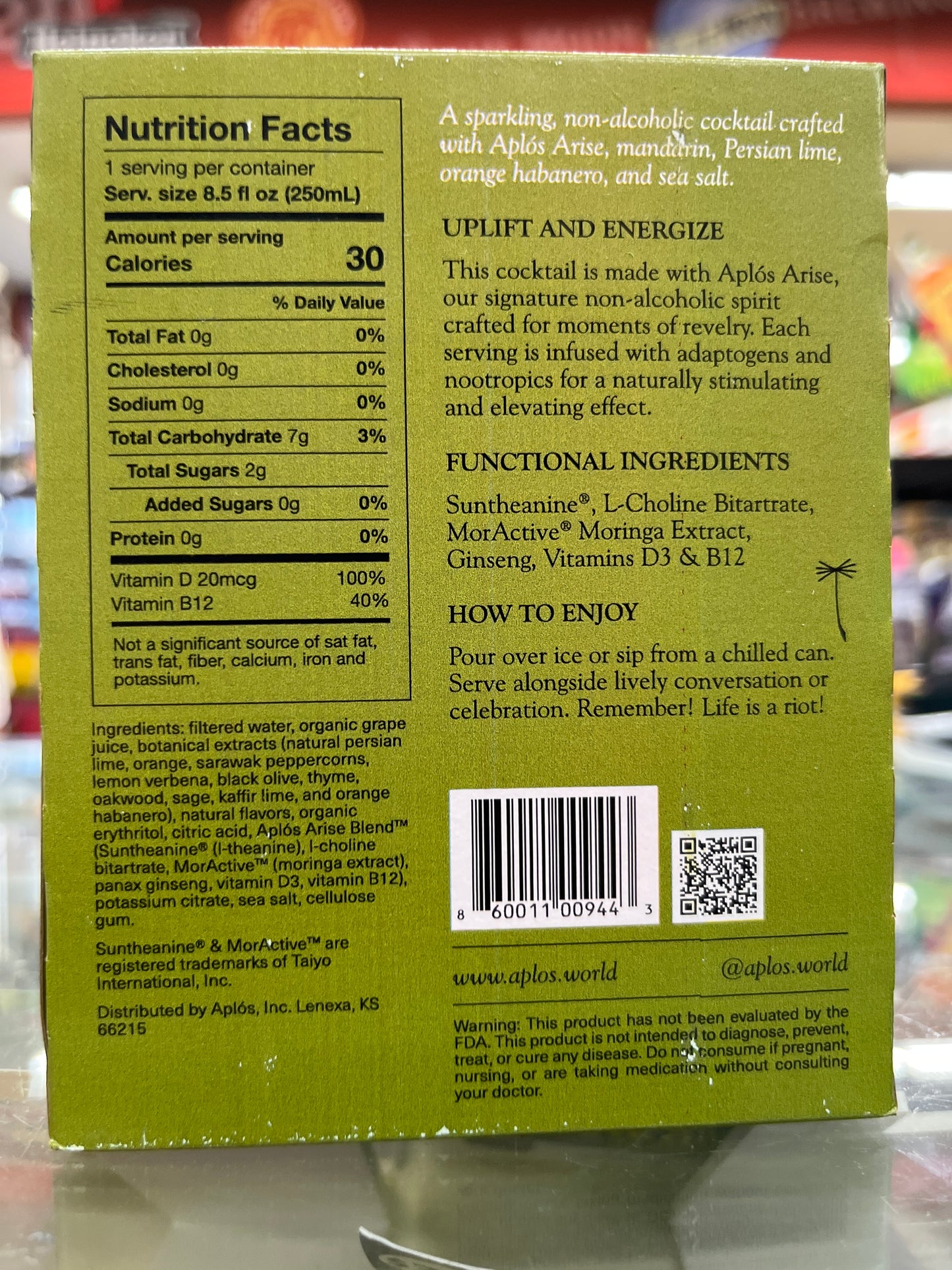 Aplós Chilli Margarita Non-Alcoholic Cocktail