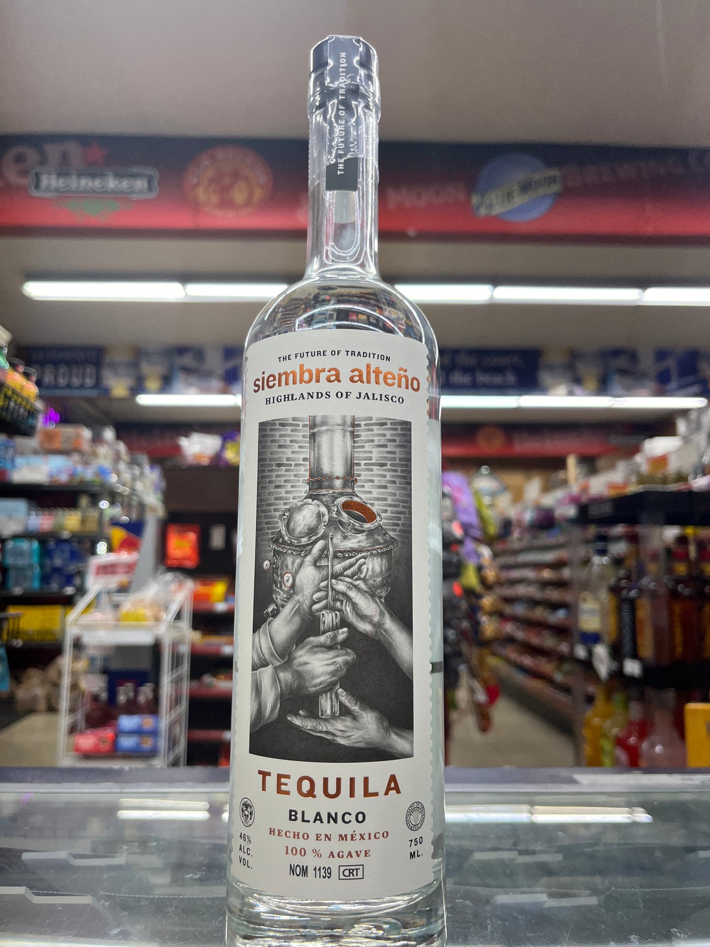 Siembra Aleño Tequila Blanco 750ml