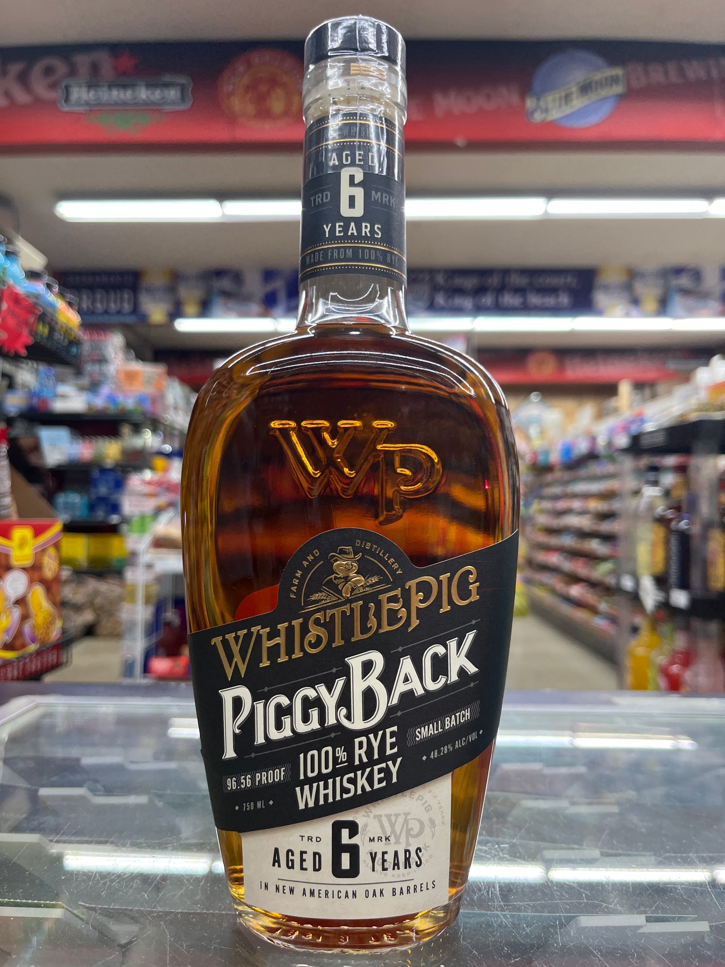 Whistlepig Piggy Back Rye Whiskey Aged 6 yrs 750ml