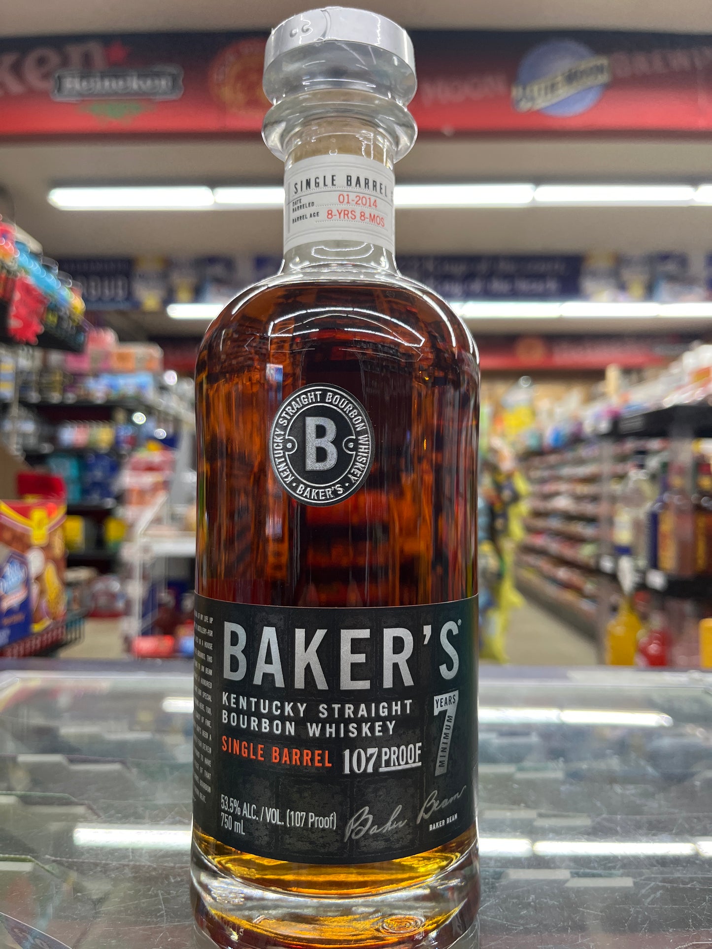 Baker's Single Barrel Bourbon 7 Years 750ml