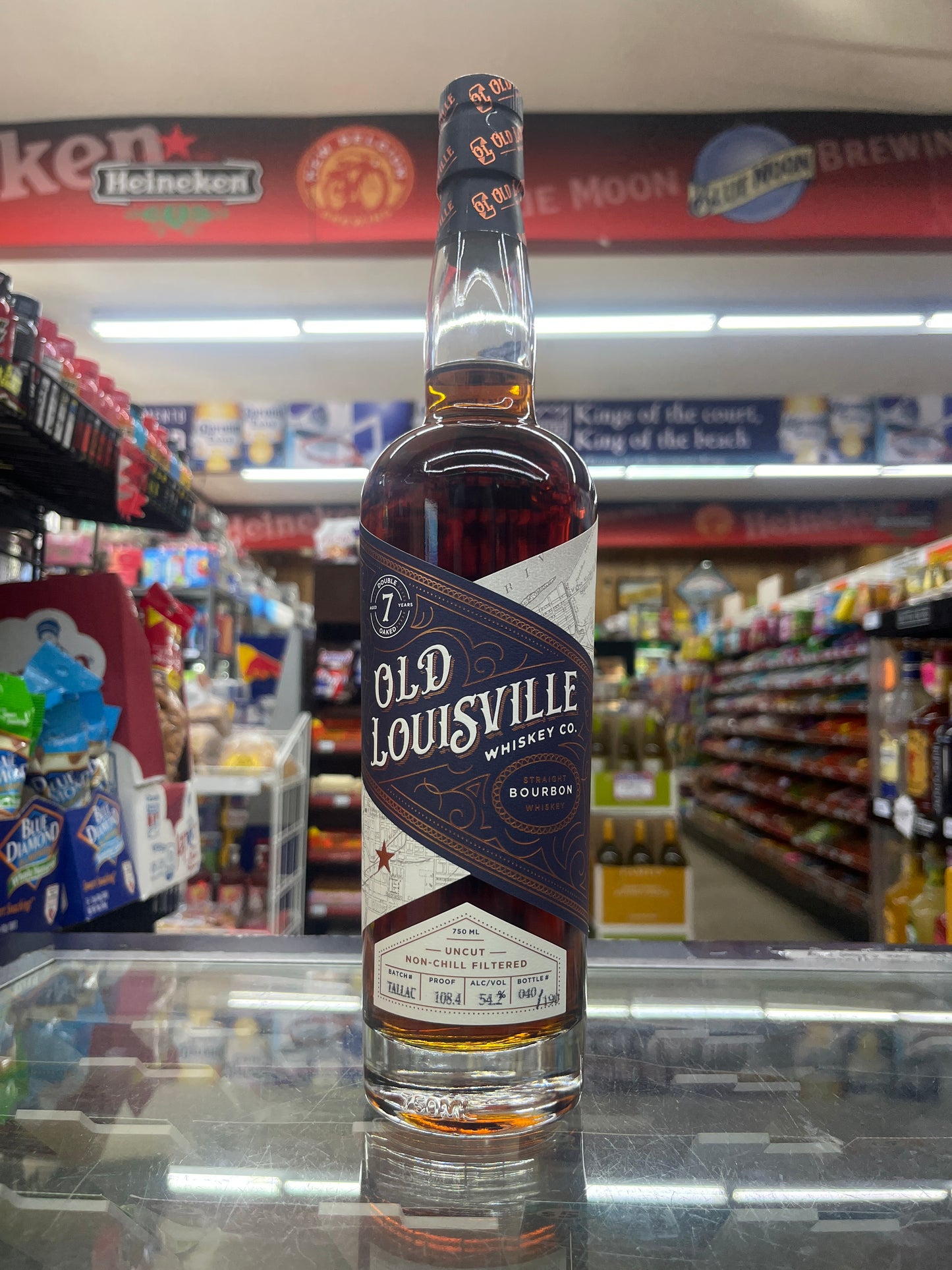 Old Louisville Double Oaked 7years Barrel pick 750ml