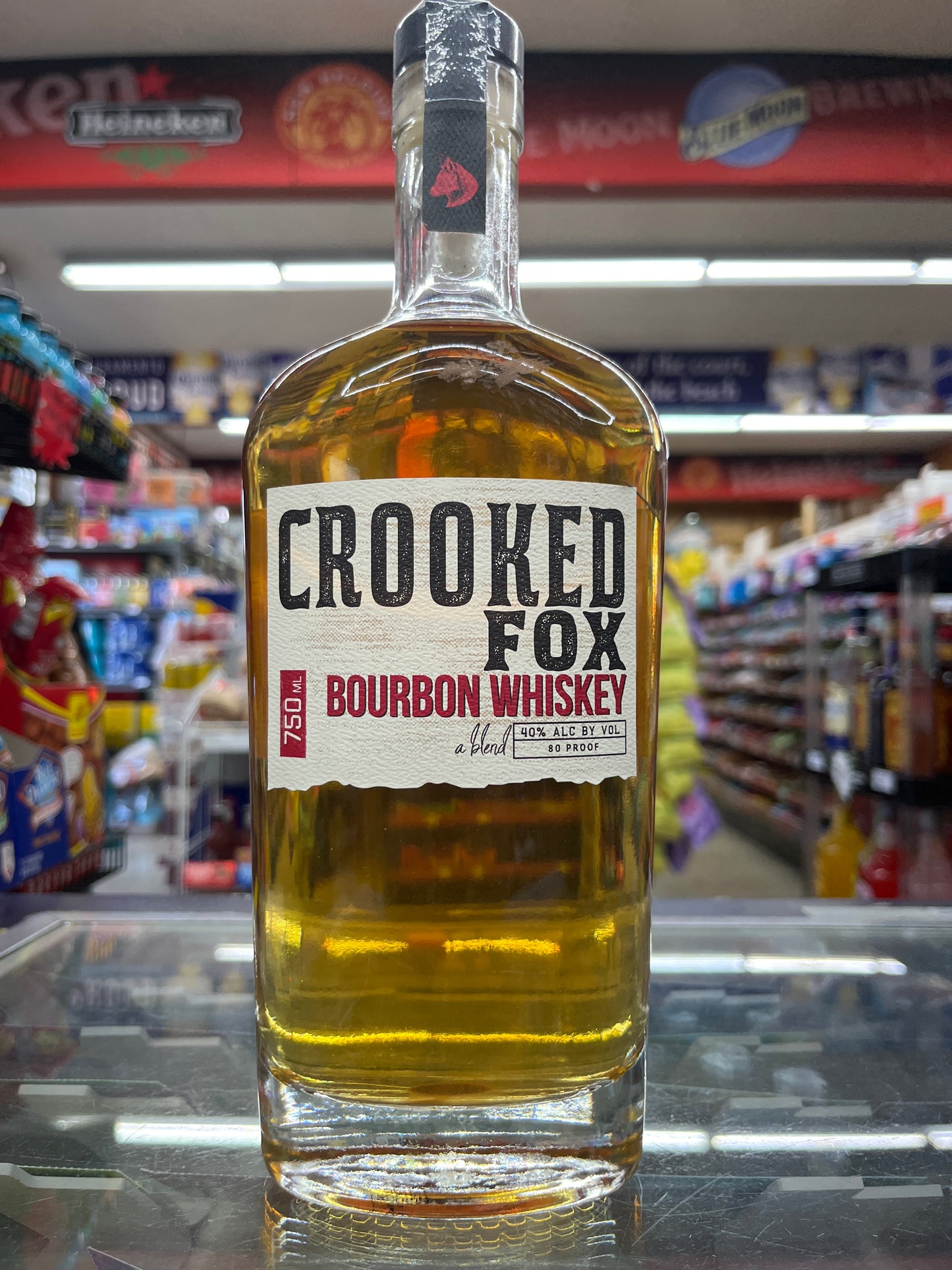 Crooked Fox Bourbon Whiskey 750ml