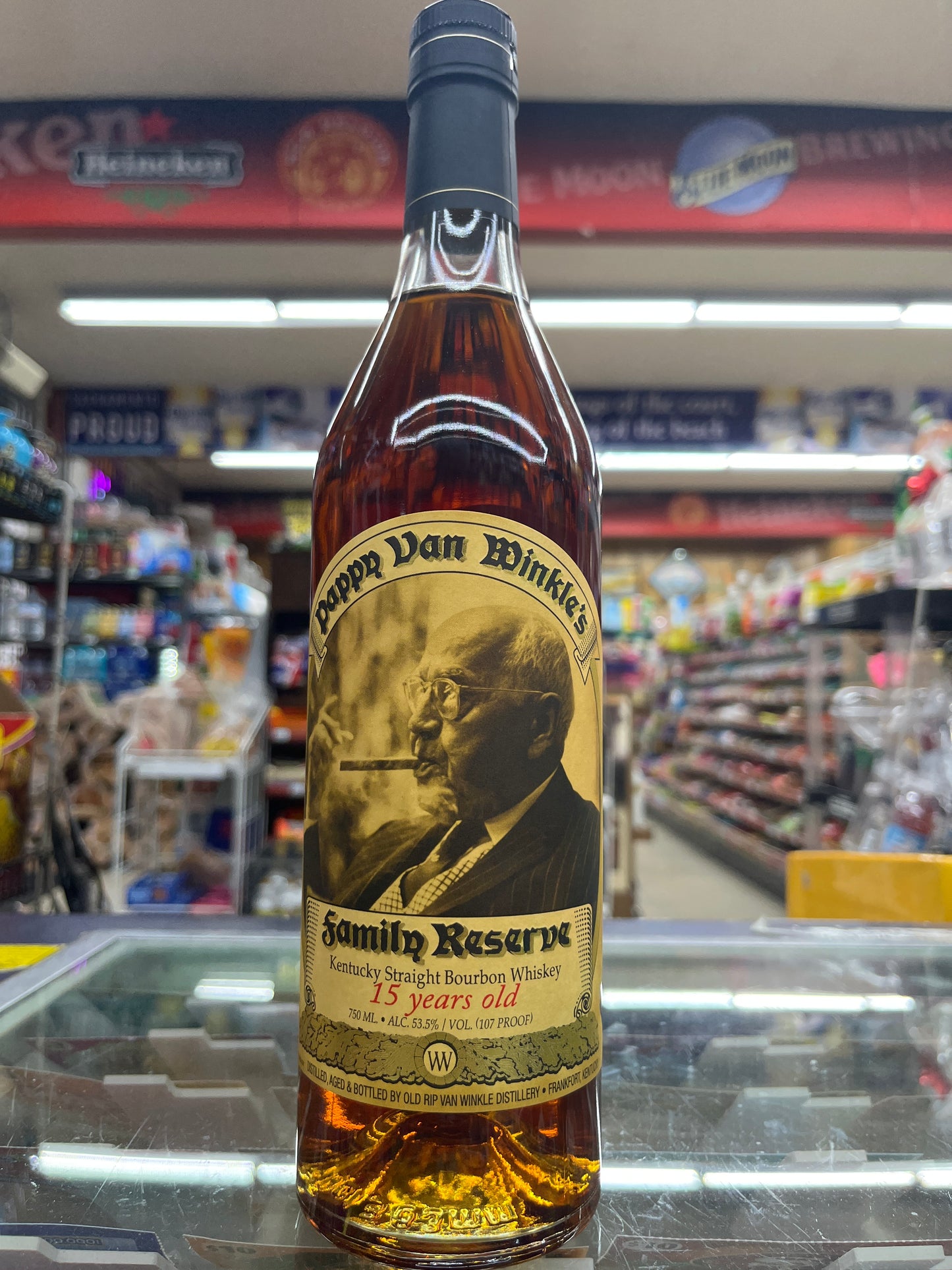 Pappy Van Winkle 15 Years Old Bourbon 750ml