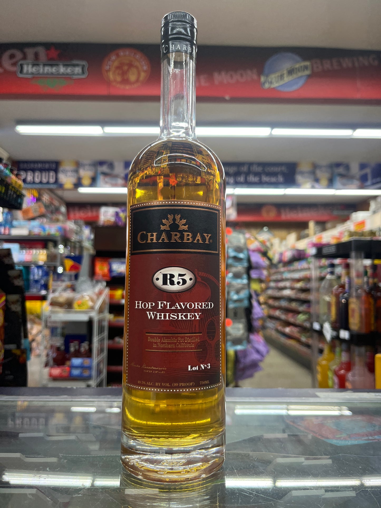 Charbay R5 Hop flavored Whiskey 750ml