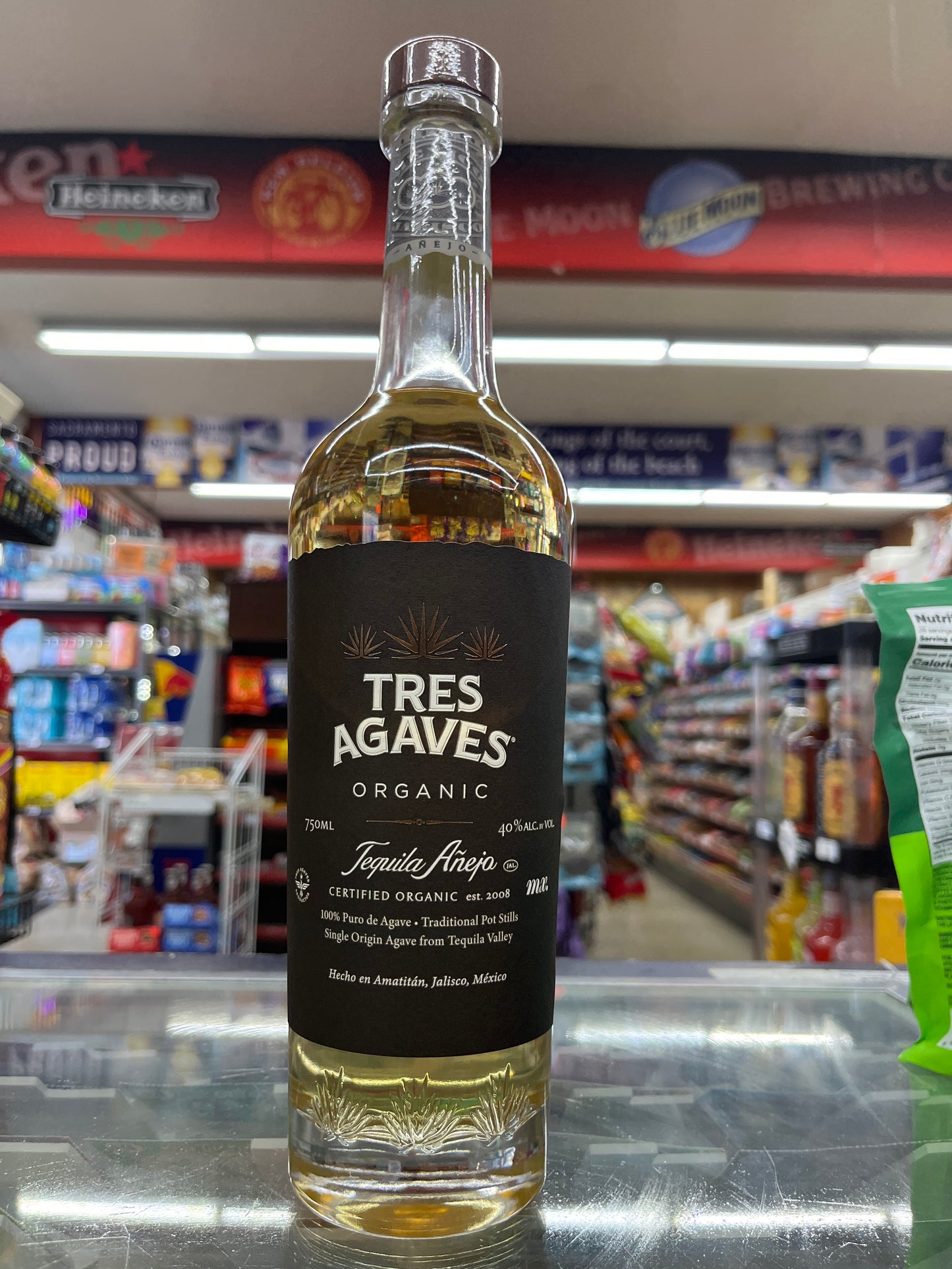 Tres Agaves Tequila Anejo Organic 750ml
