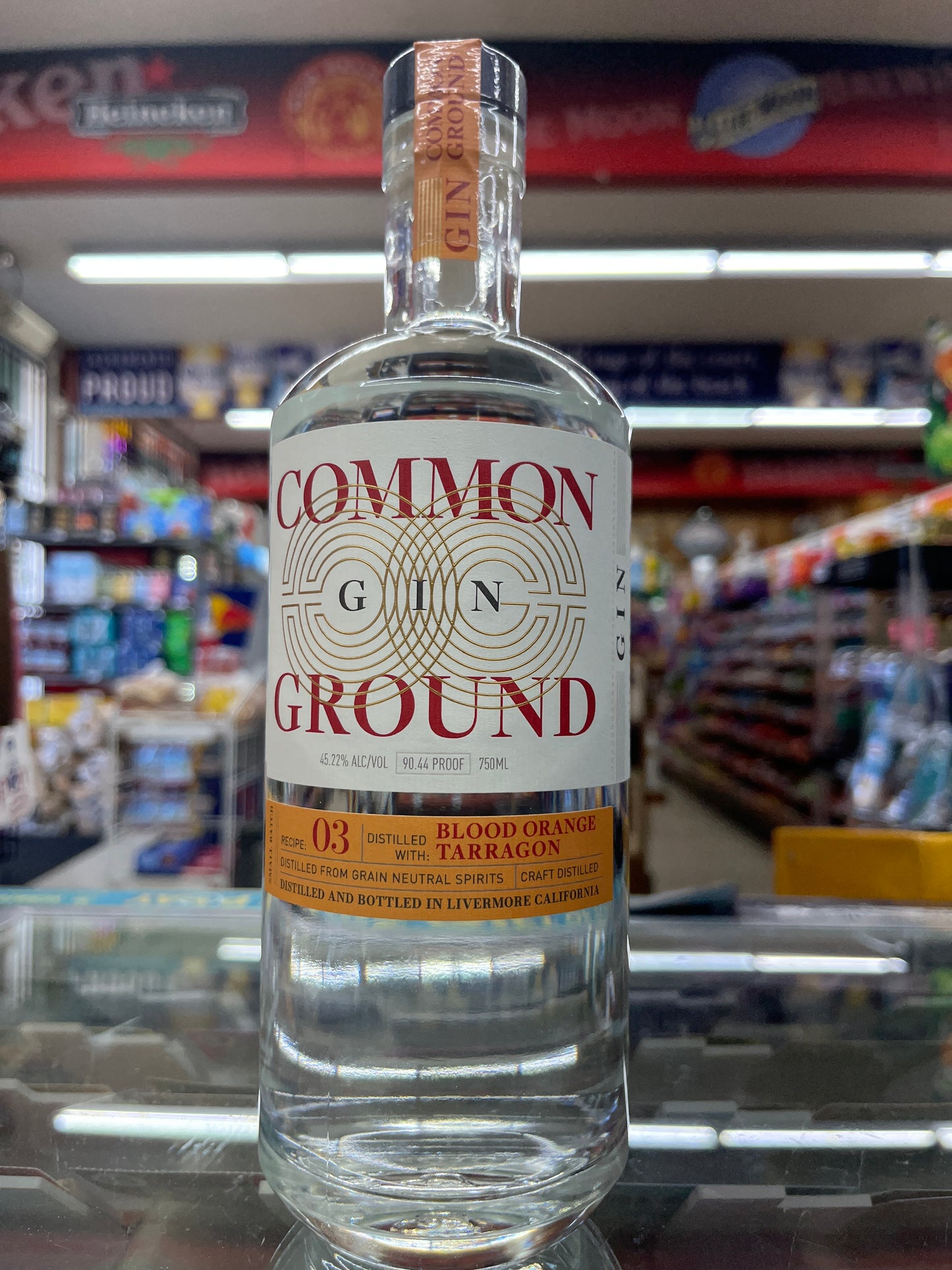 Common Ground Gin Blood Orange Tarragon 750ml