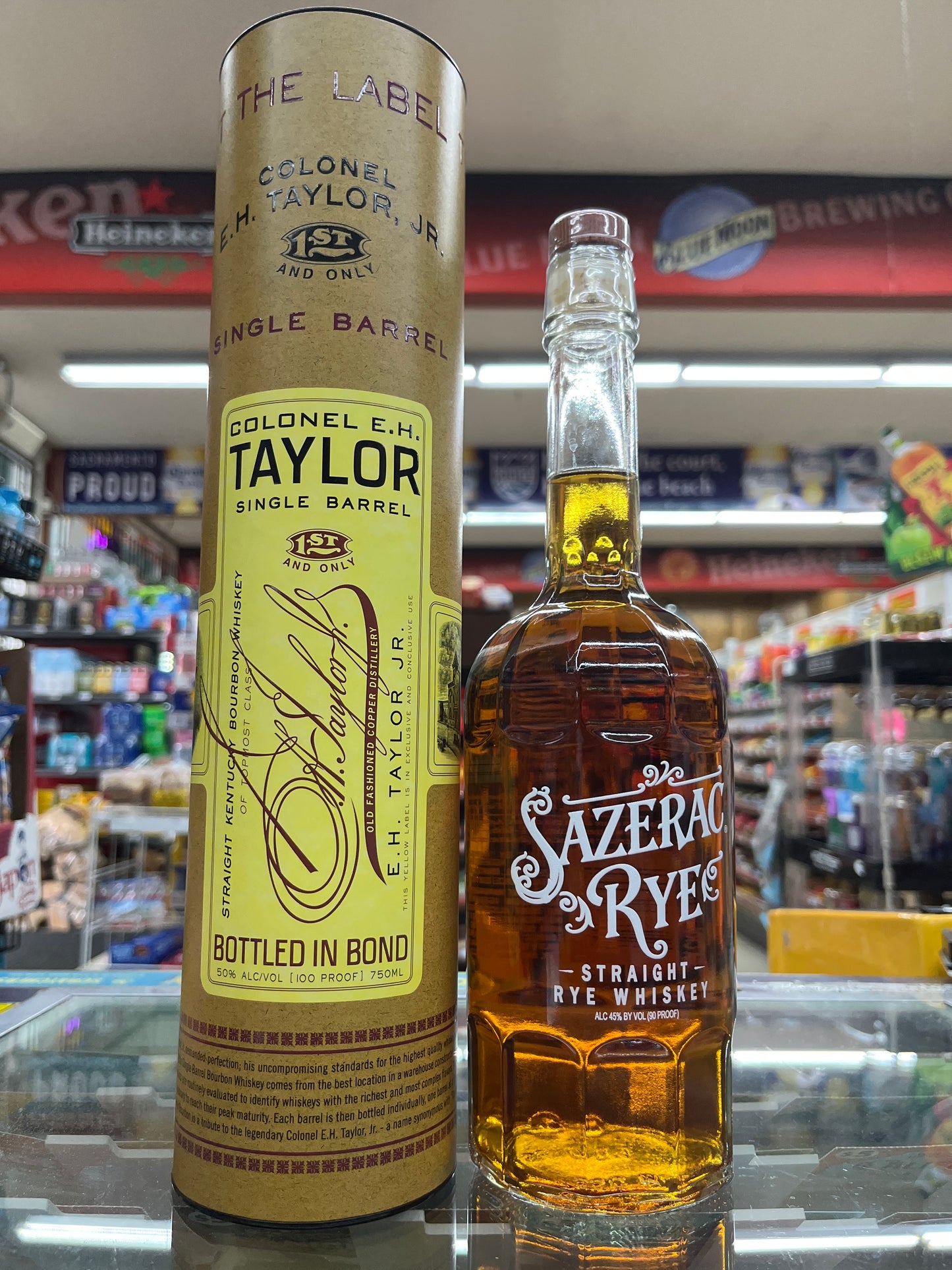 E H Taylor Single Barrel Bottled-In-Bond 750ml Bundle