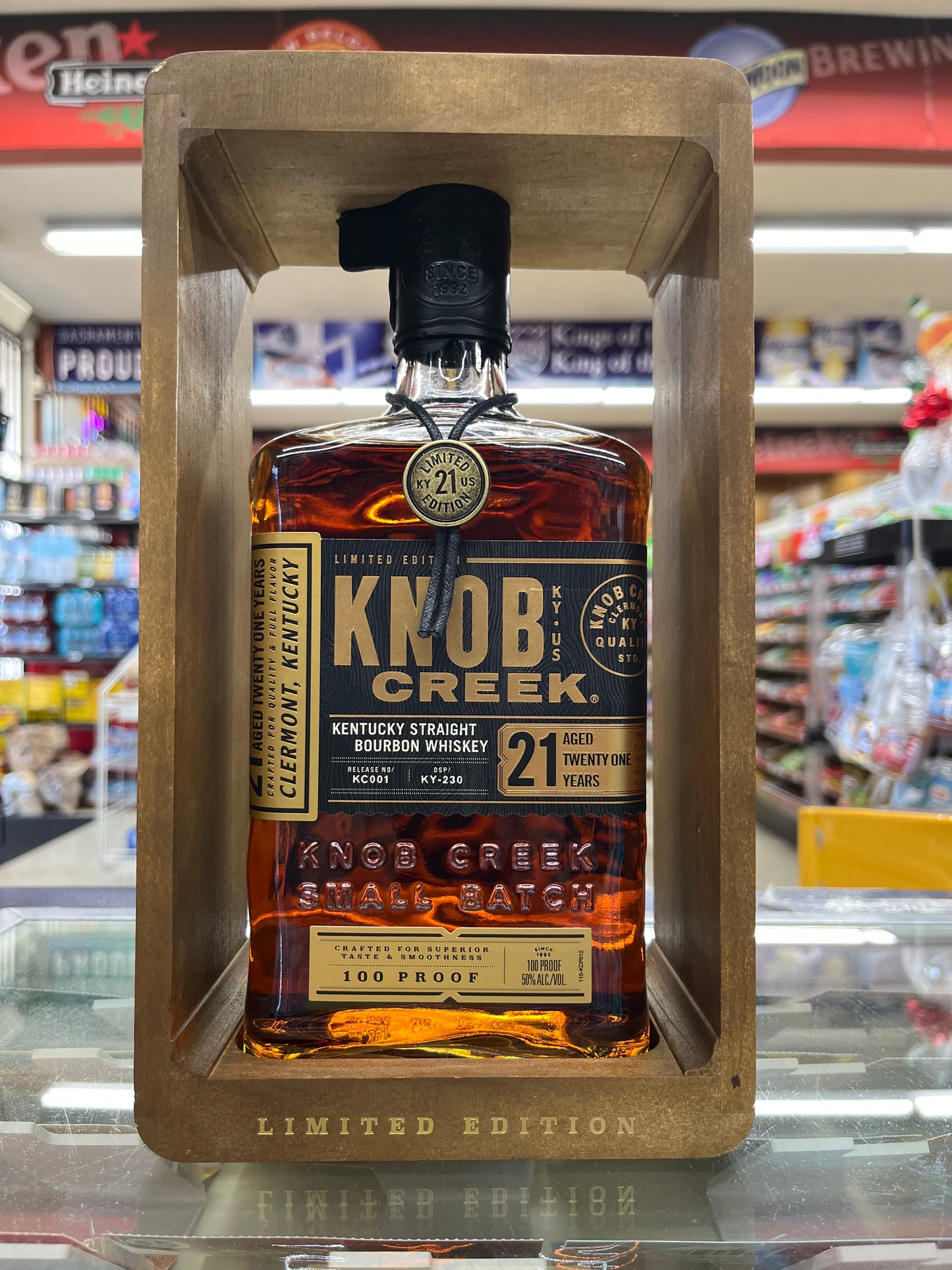 Knob Creek 21 years old Kentucky Straight Bourbon 750ml