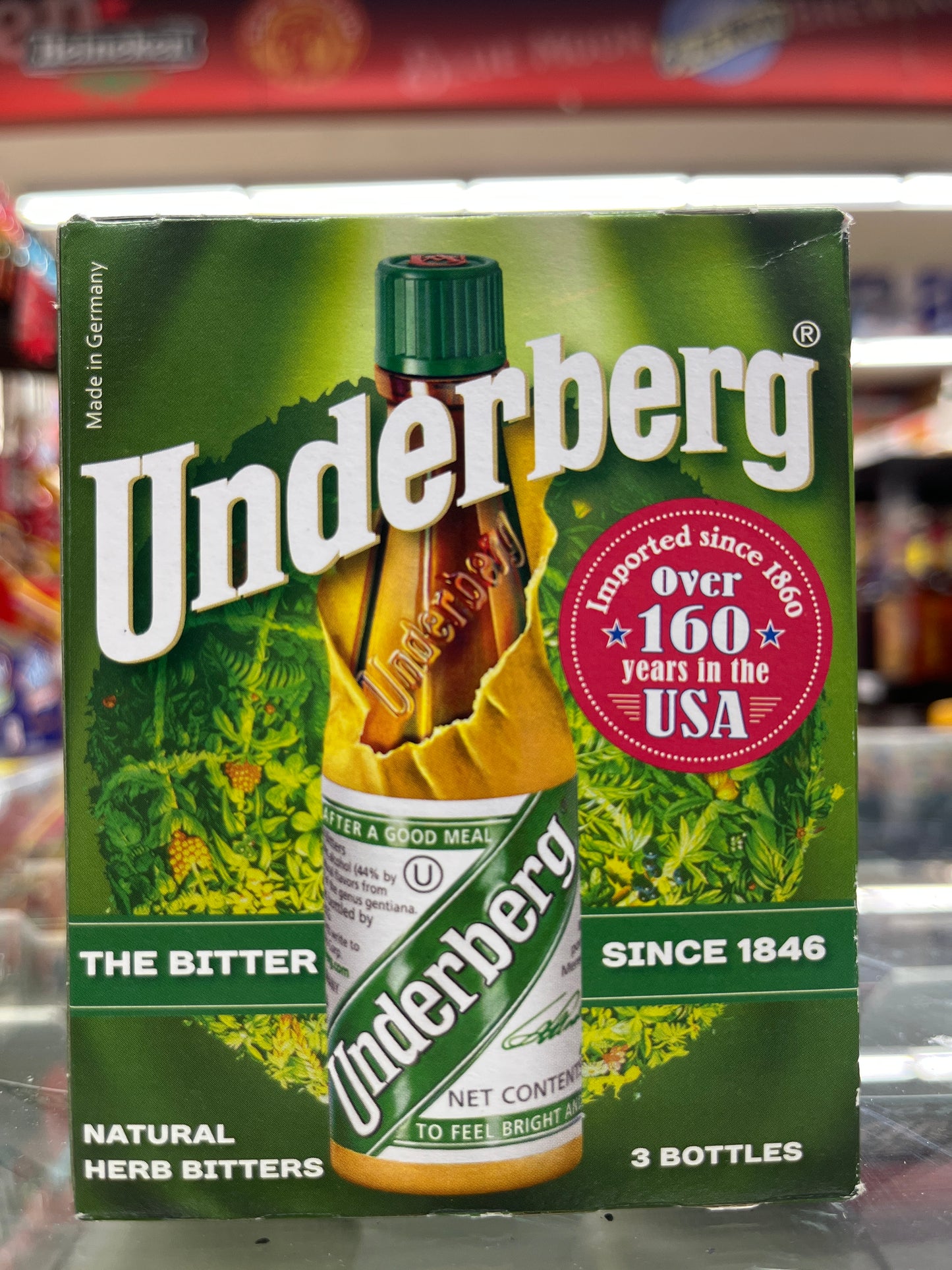Underberg Bitters 3 x 20ml bottles