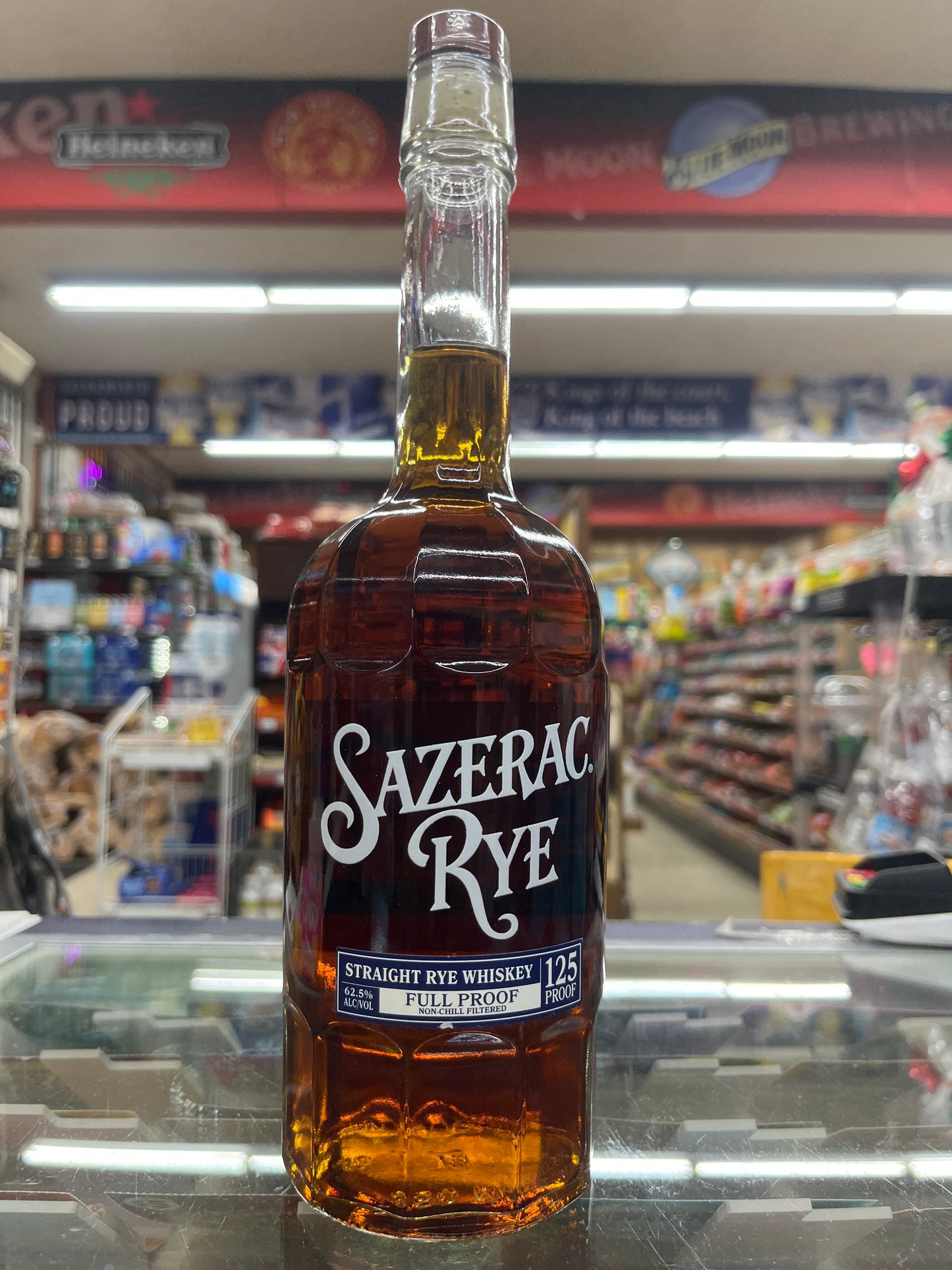 Sazerac Straight Rye Whiskey full Proof 750ml