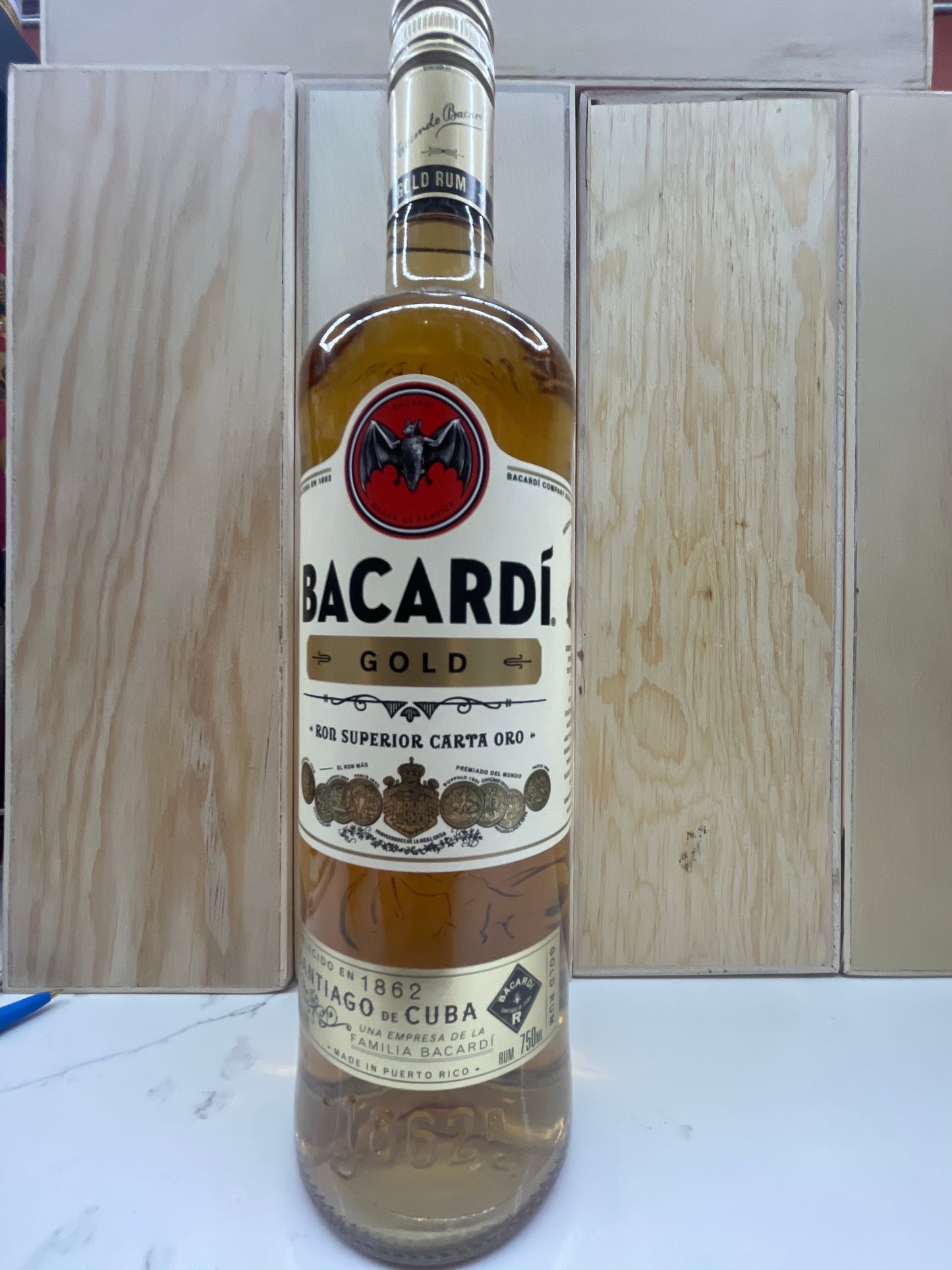 Bacardi Gold Rum 750ml